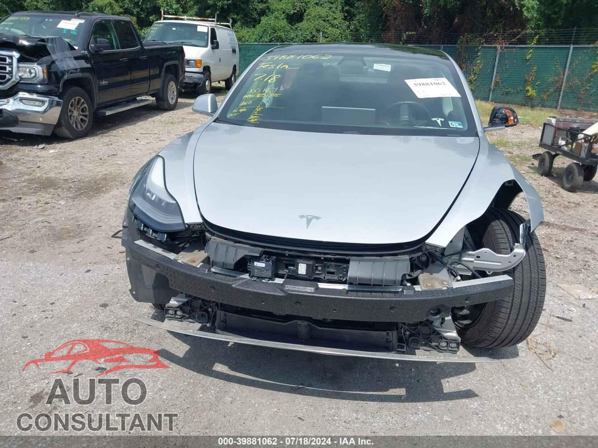 TESLA MODEL 3 2018 - 5YJ3E1EA3JF034765