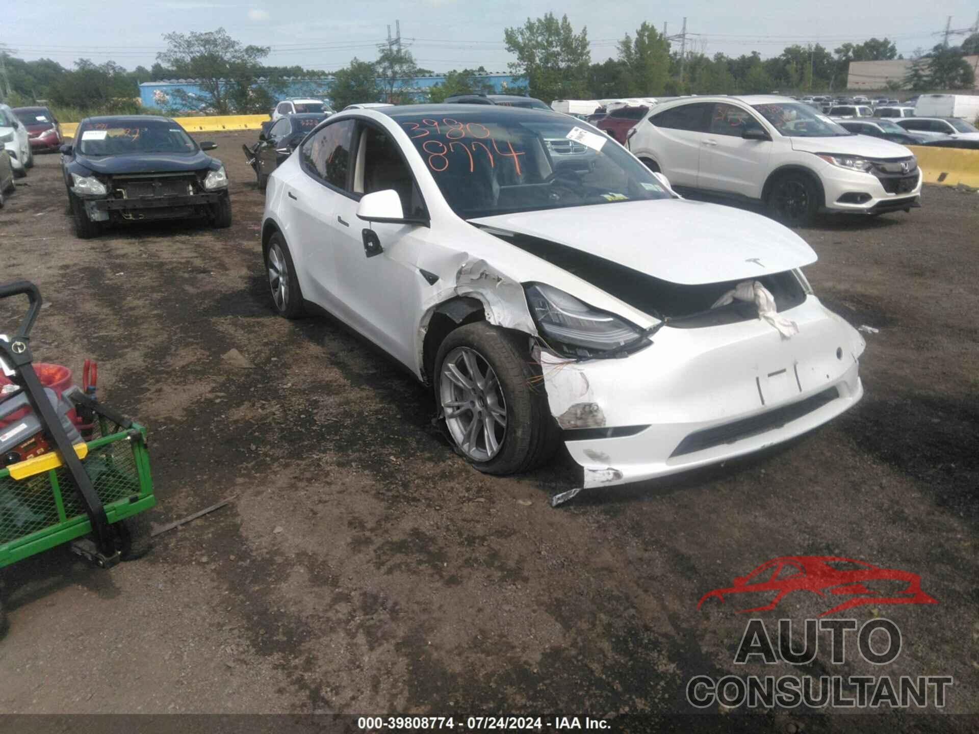 TESLA MODEL Y 2022 - 7SAYGAEE0NF315403