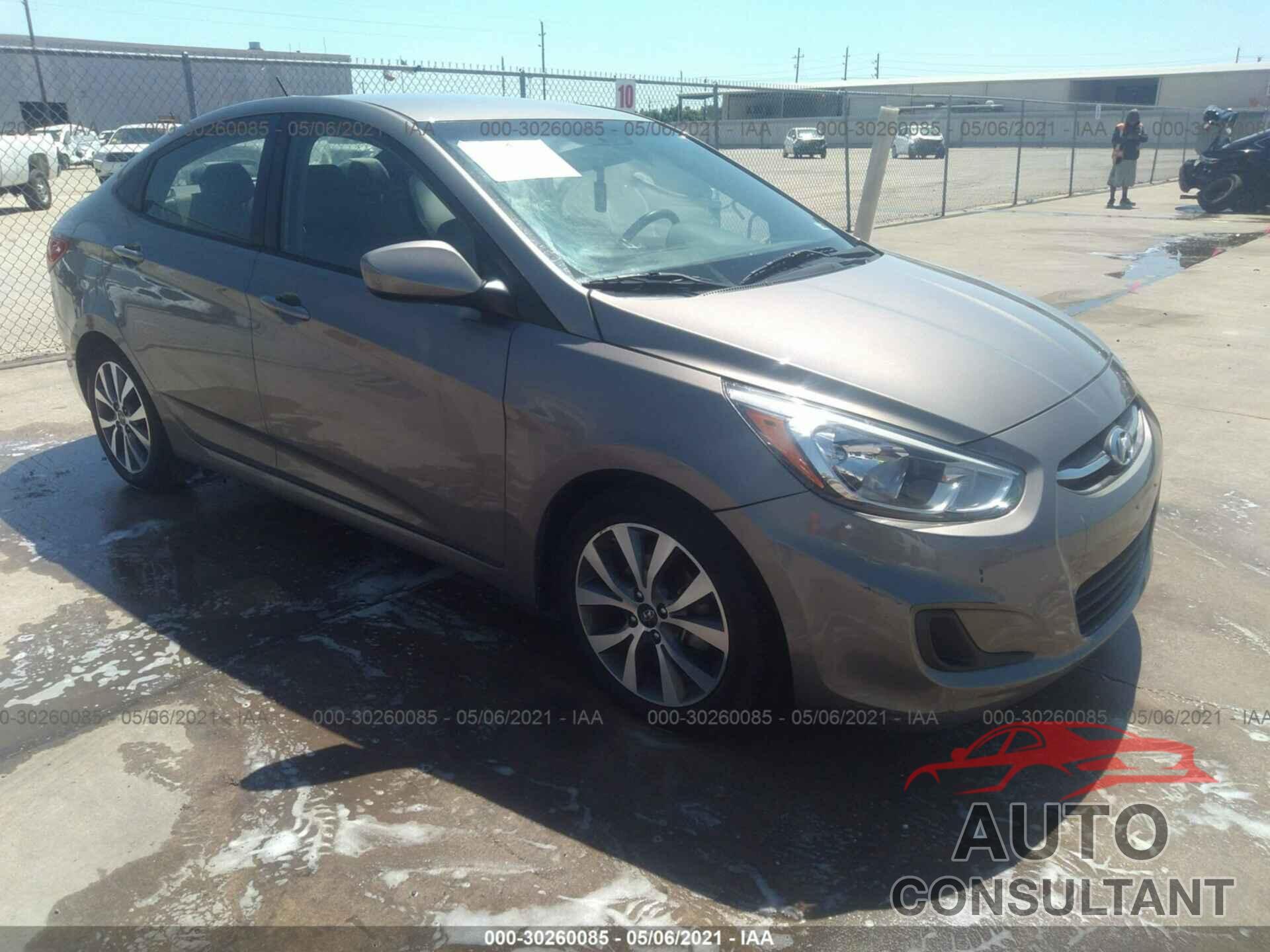 HYUNDAI ACCENT 2017 - KMHCT4AE4HU388551