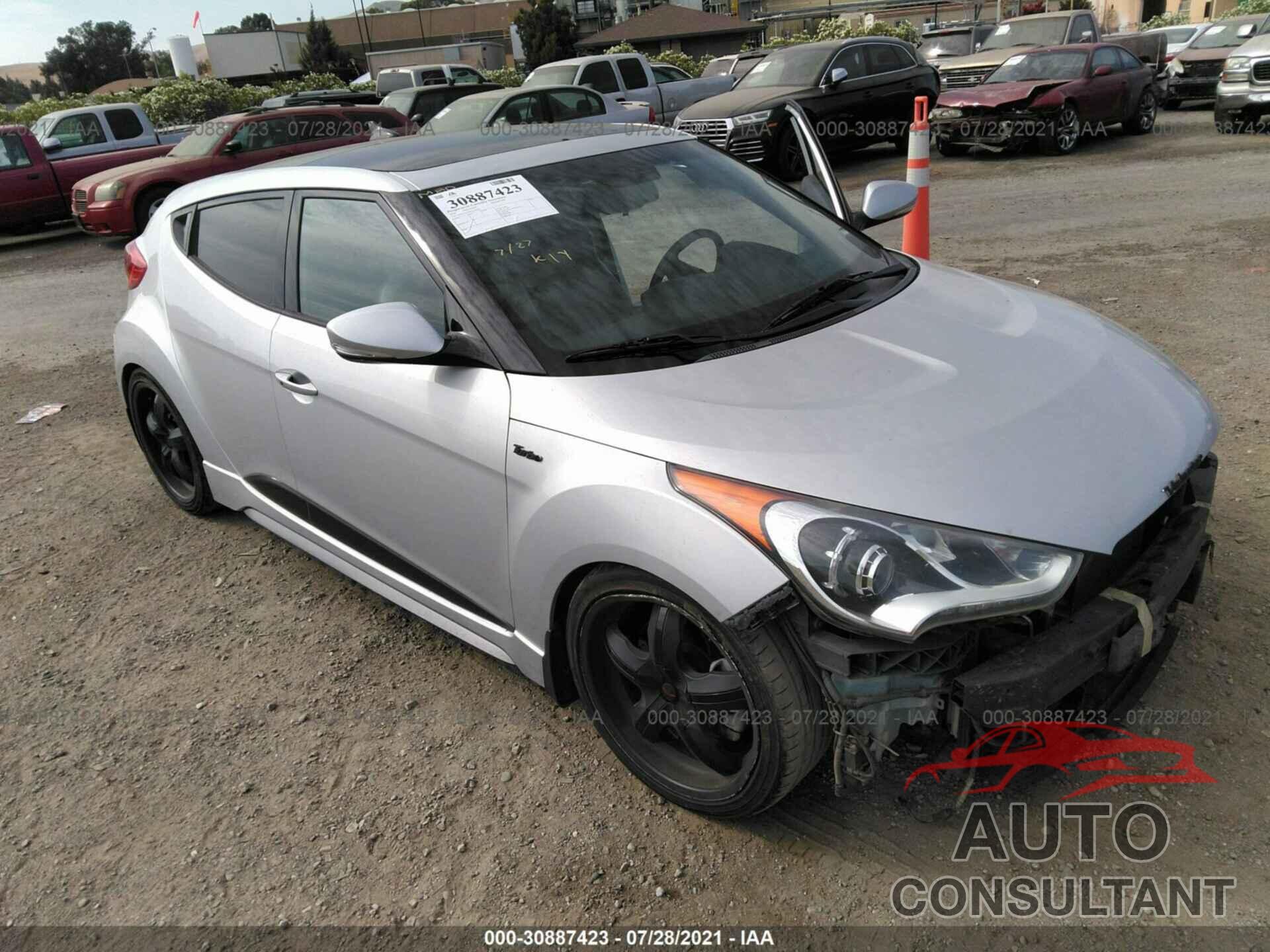 HYUNDAI VELOSTER 2016 - KMHTC6AE4GU260532