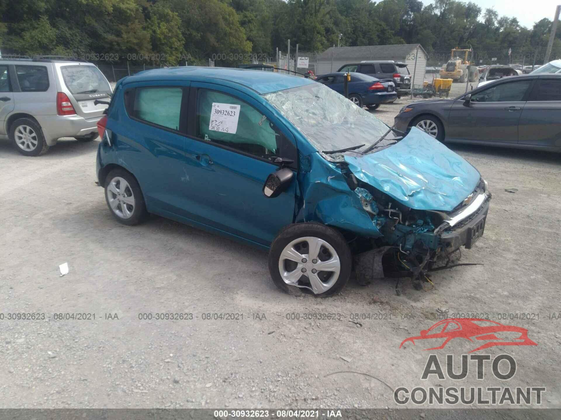 CHEVROLET SPARK 2019 - KL8CB6SA1KC720630