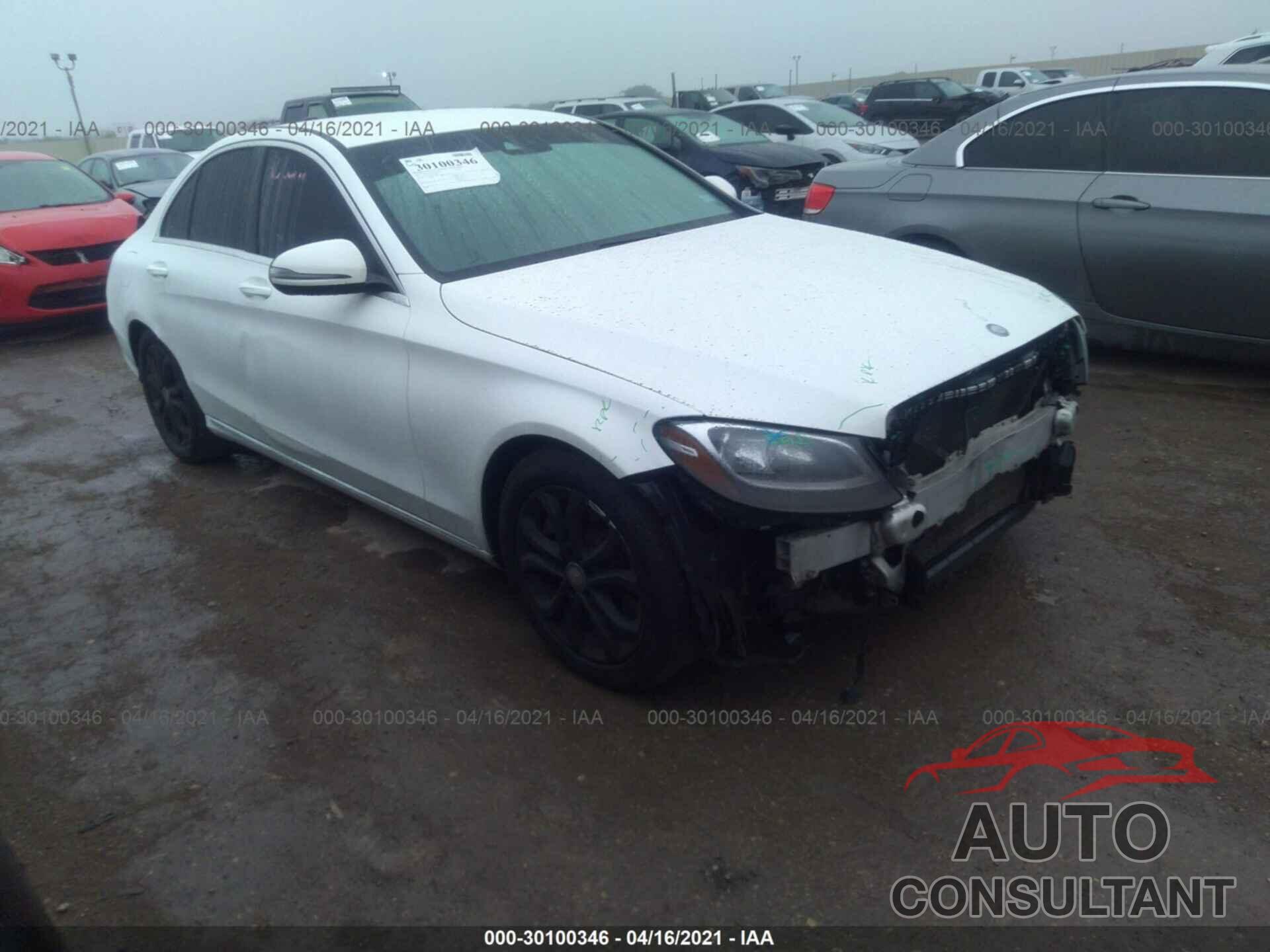 MERCEDES-BENZ C-CLASS 2016 - 55SWF4JB9GU145449