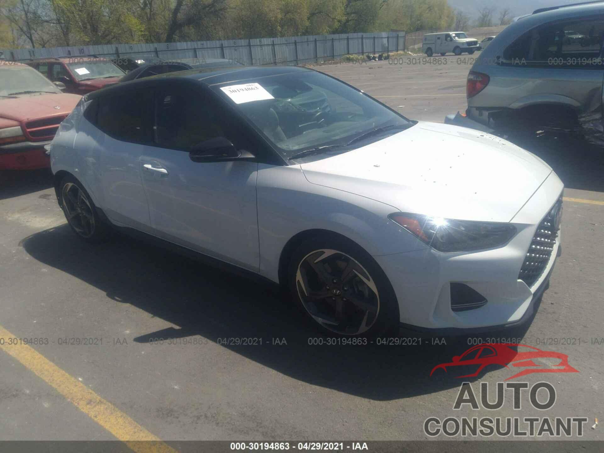 HYUNDAI VELOSTER 2019 - KMHTH6AB7KU014946