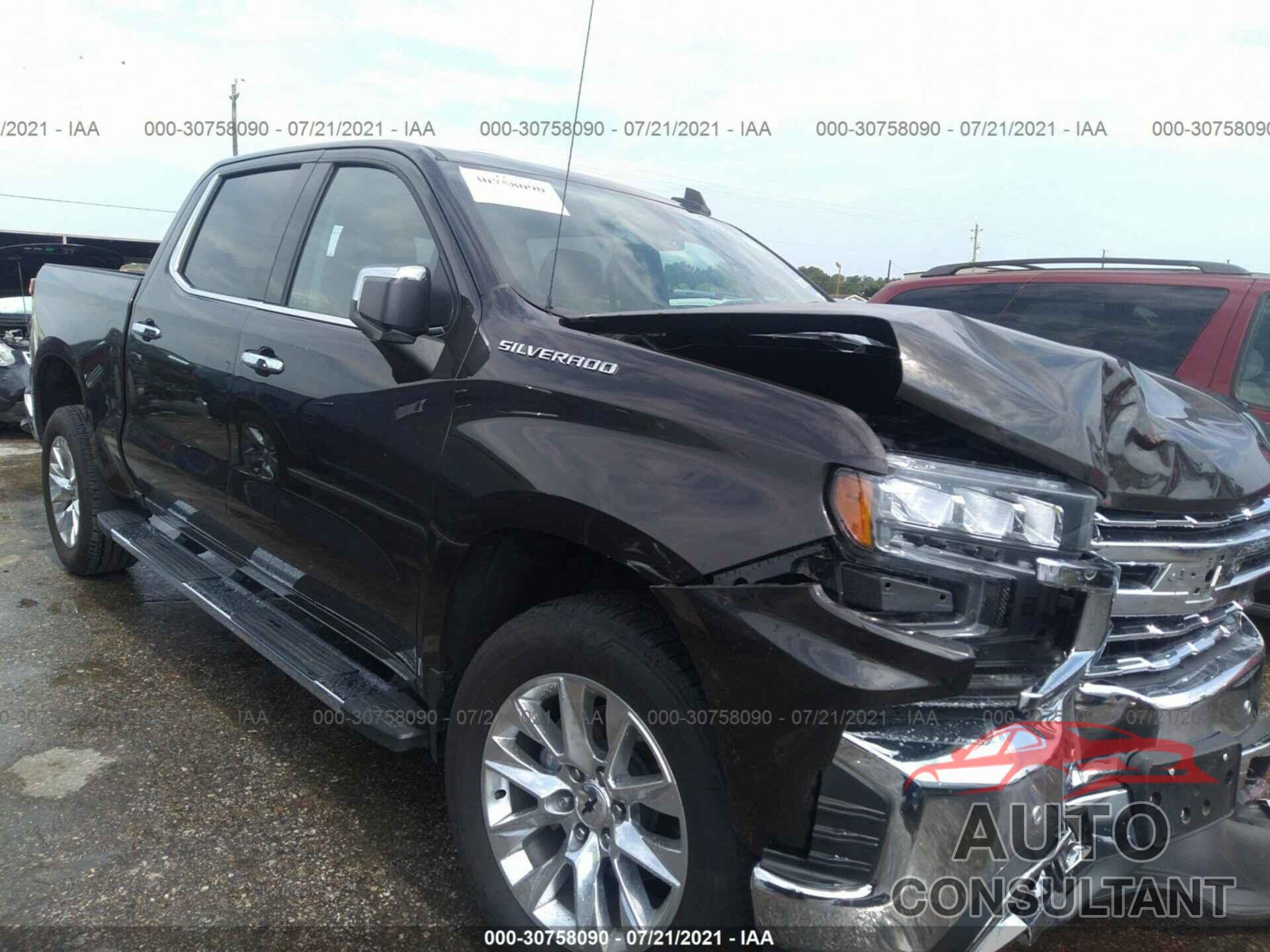 CHEVROLET SILVERADO 1500 2021 - 3GCPWEED1MG224708