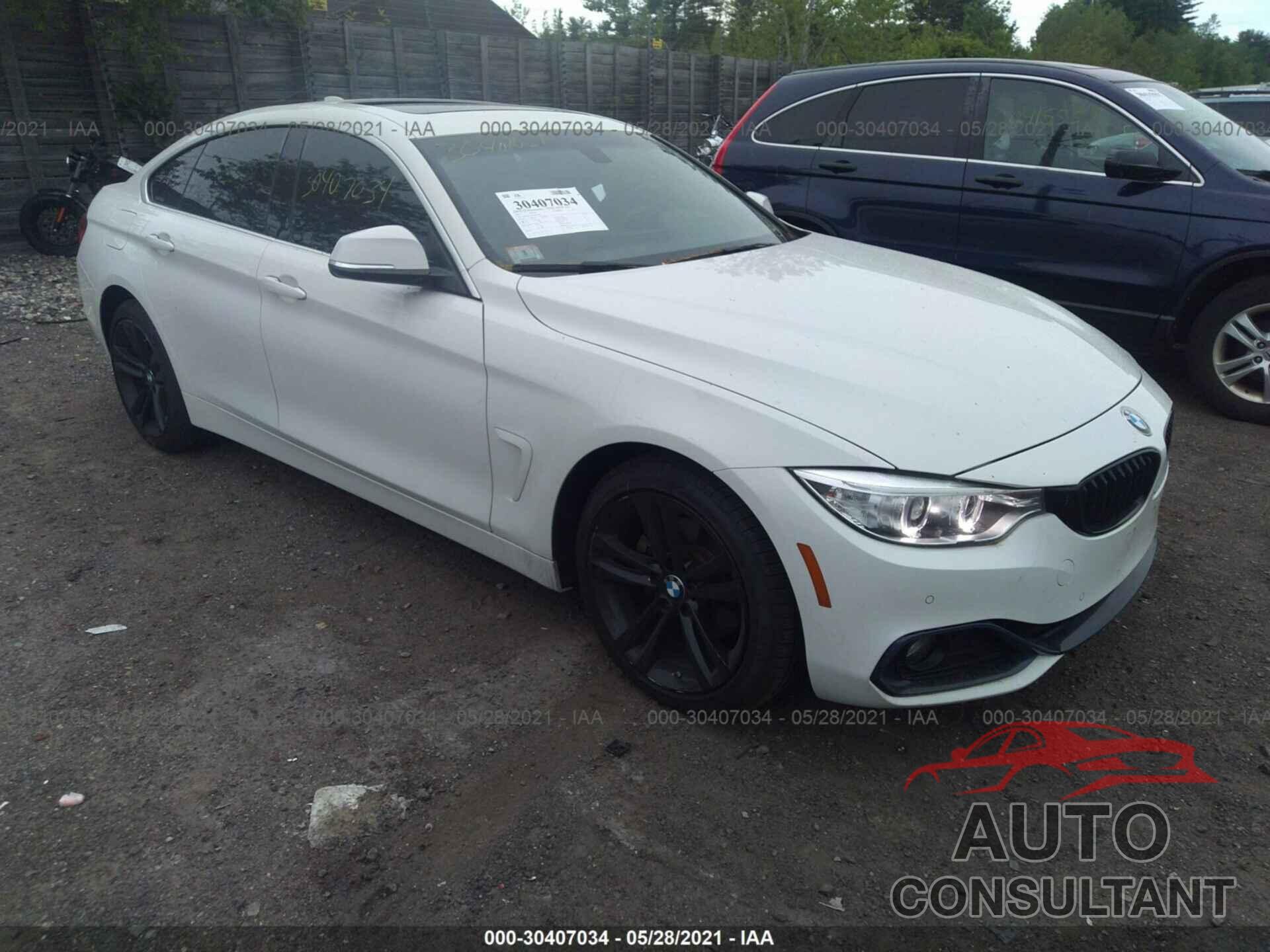 BMW 4 SERIES 2017 - WBA4F9C35HG812906