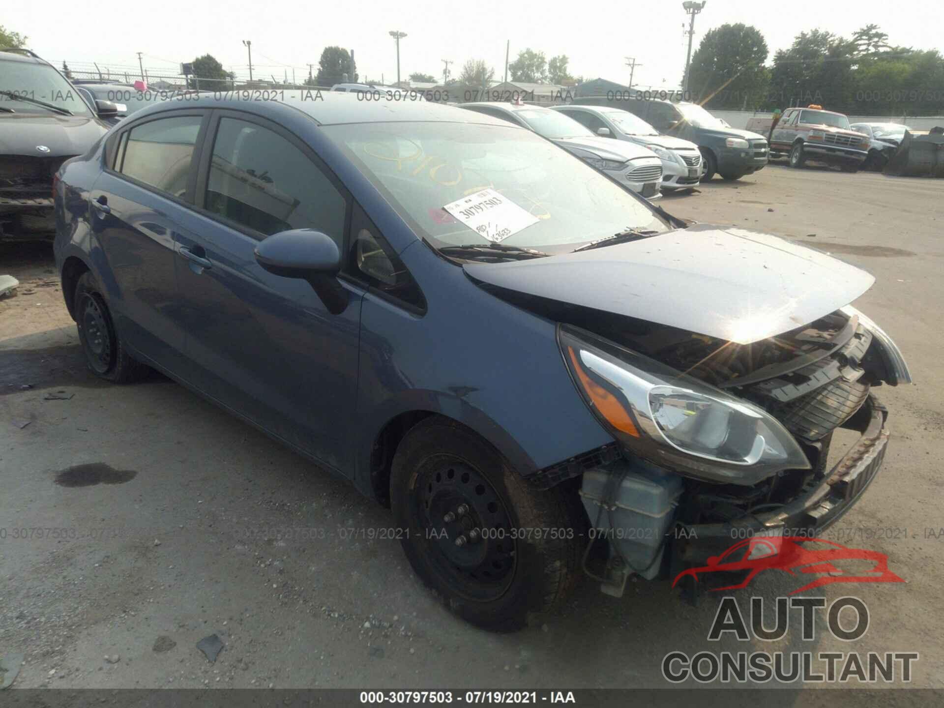 KIA RIO 2016 - KNADM4A38G6537788
