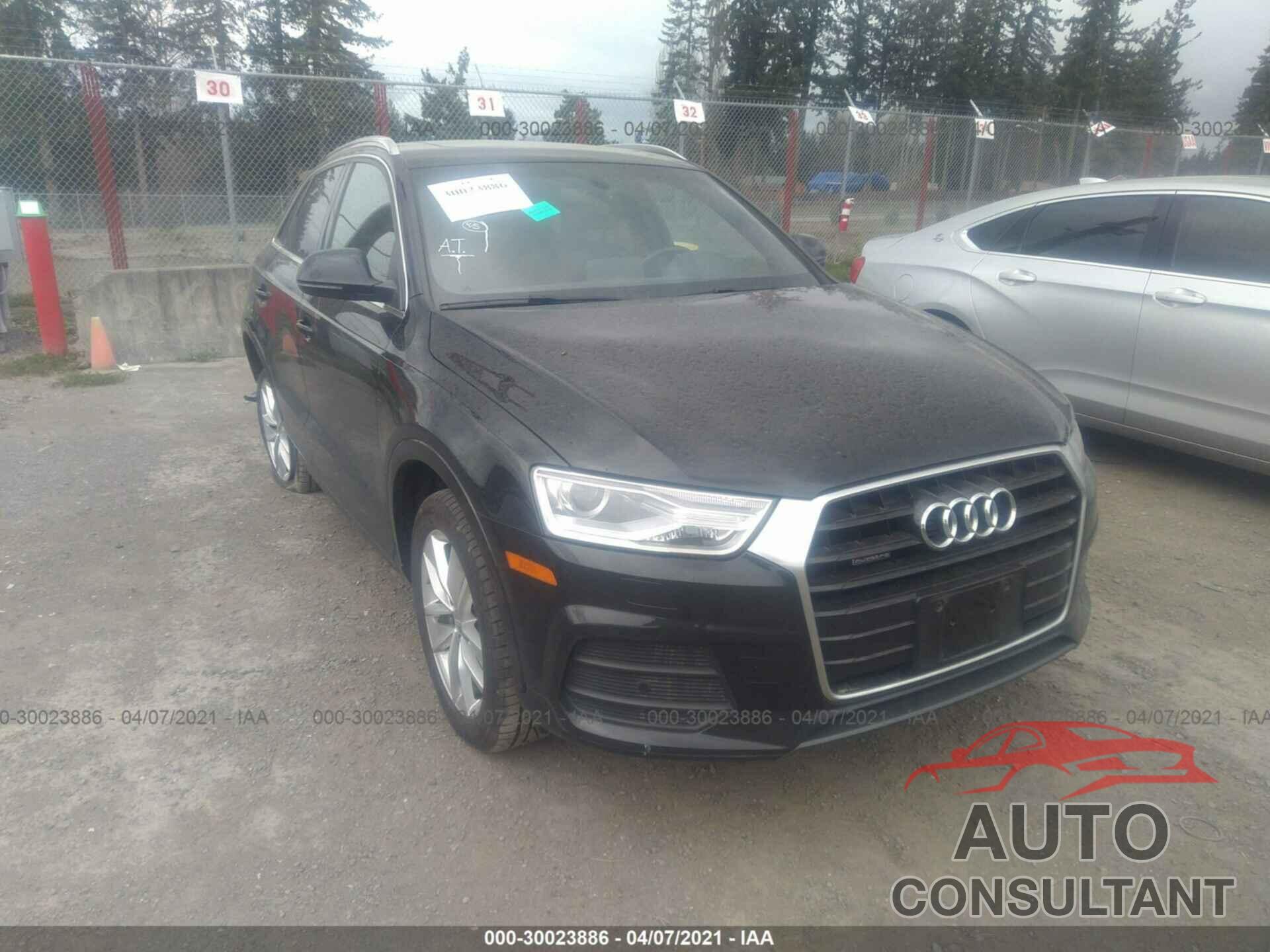 AUDI Q3 2016 - WA1EFCFS7GR003475