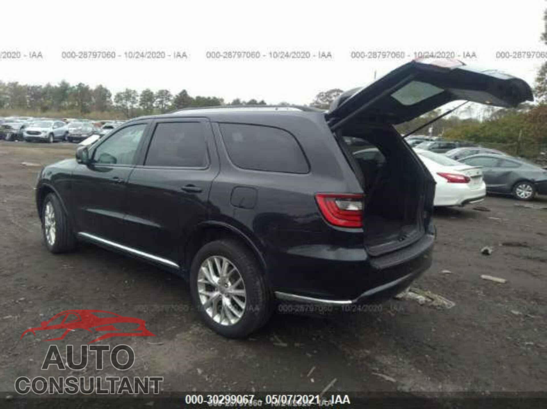 DODGE DURANGO 2016 - 1C4RDJDG2GC398040