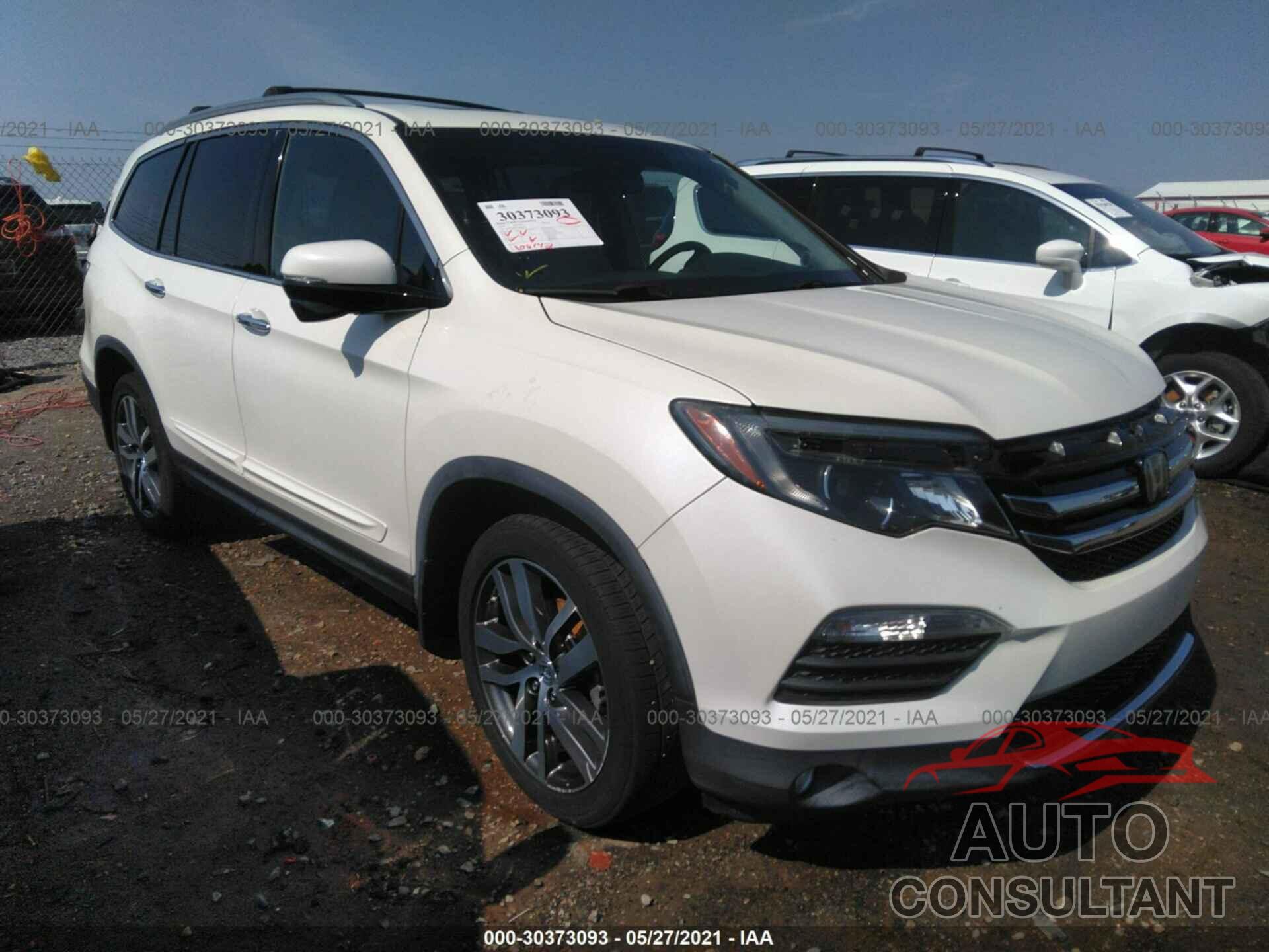 HONDA PILOT 2016 - 5FNYF6H96GB088782