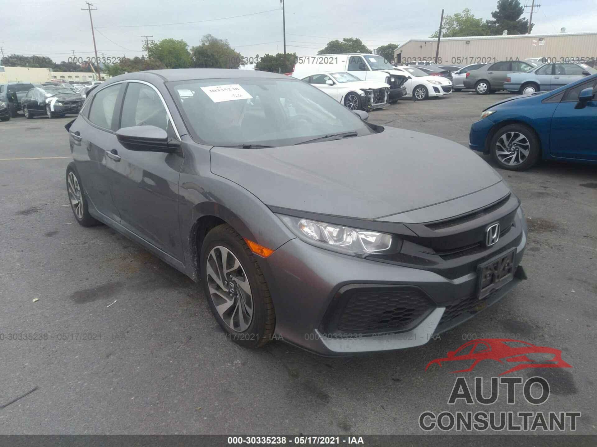HONDA CIVIC HATCHBACK 2017 - SHHFK7H28HU421401