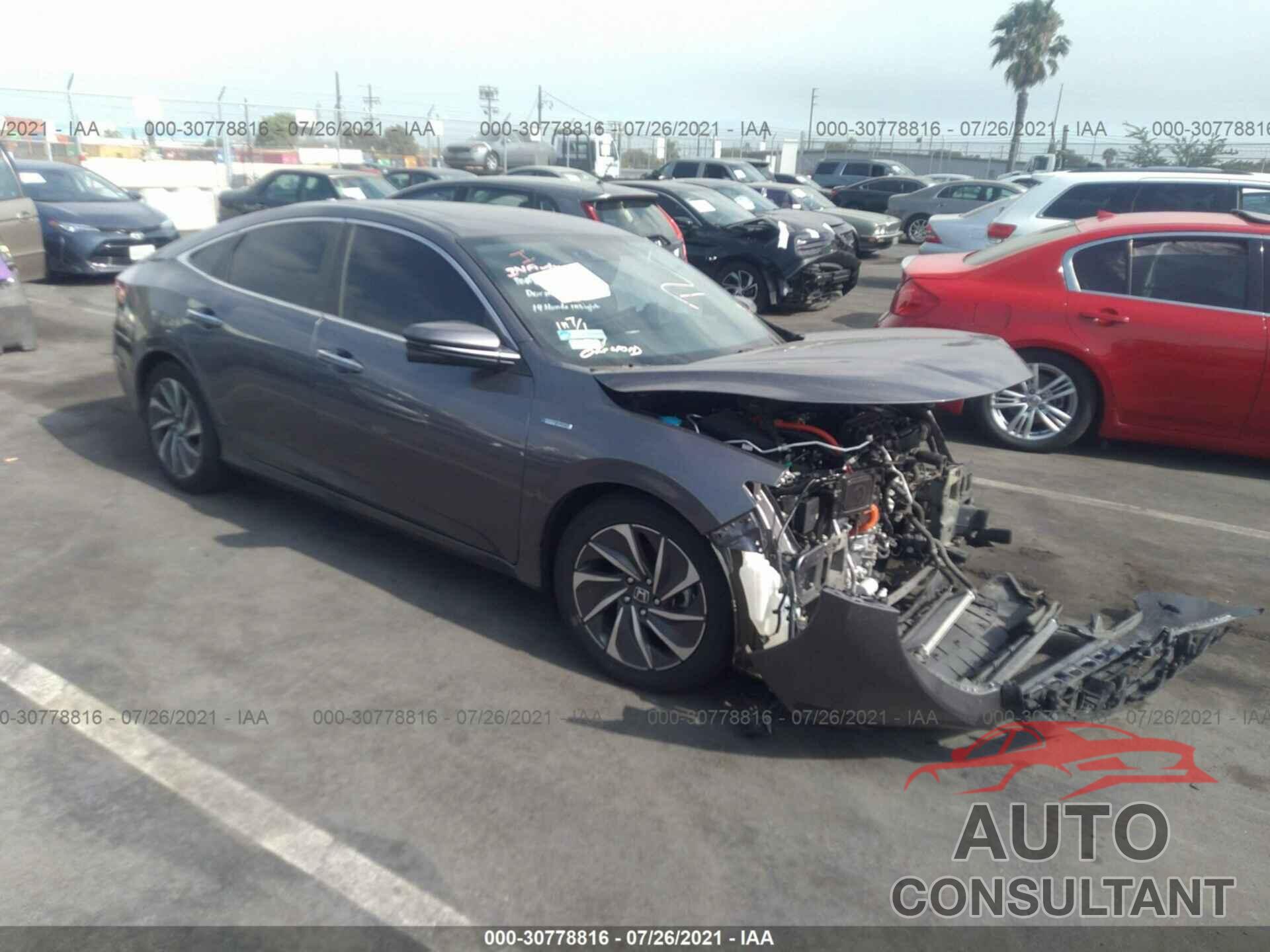 HONDA INSIGHT 2019 - 19XZE4F98KE028080