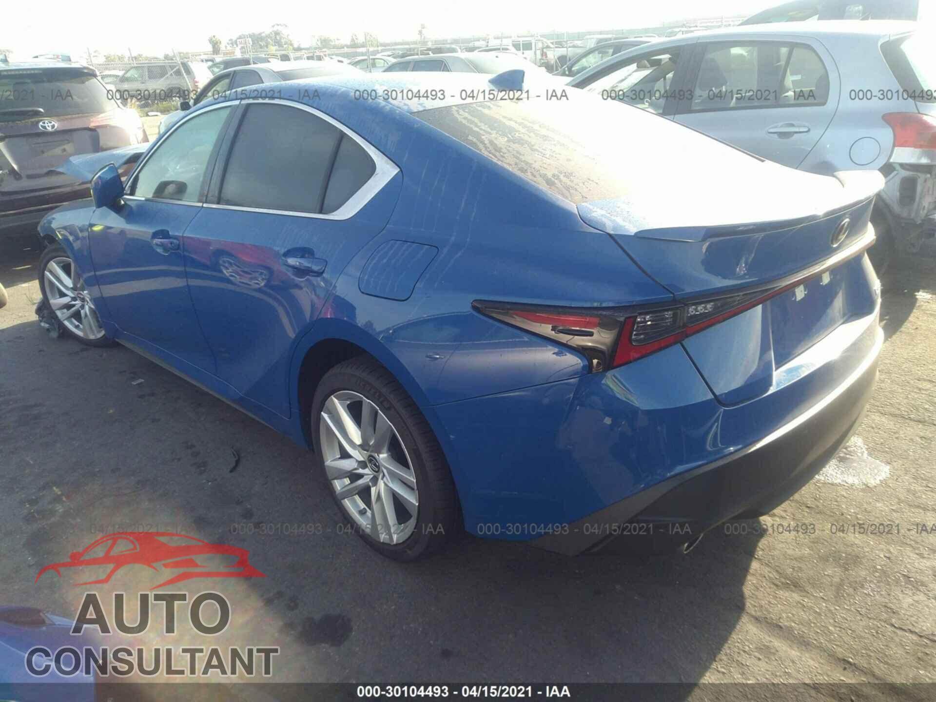 LEXUS IS 2021 - JTHAA1D26M5111257