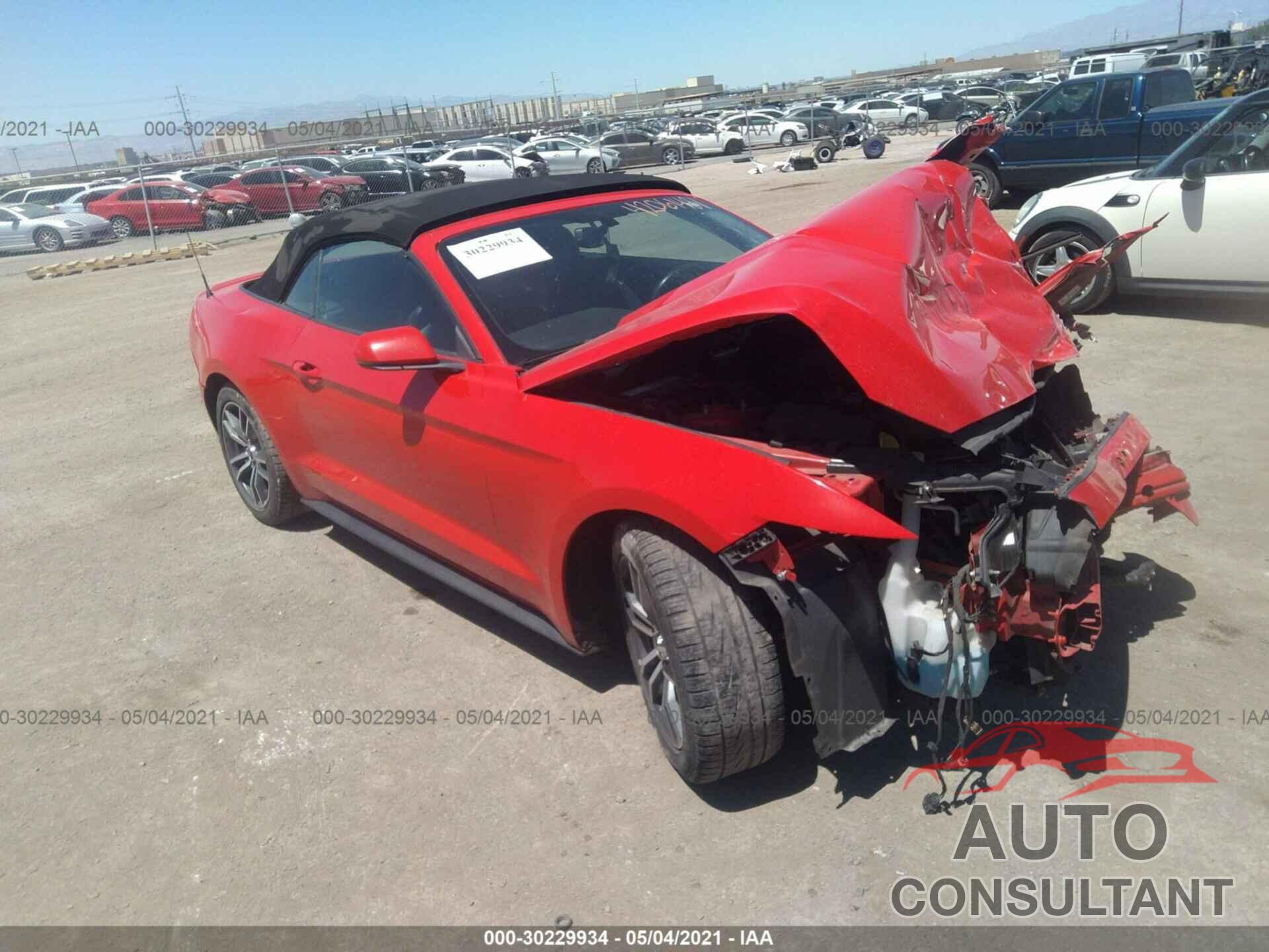 FORD MUSTANG 2016 - 1FATP8UH5G5212838