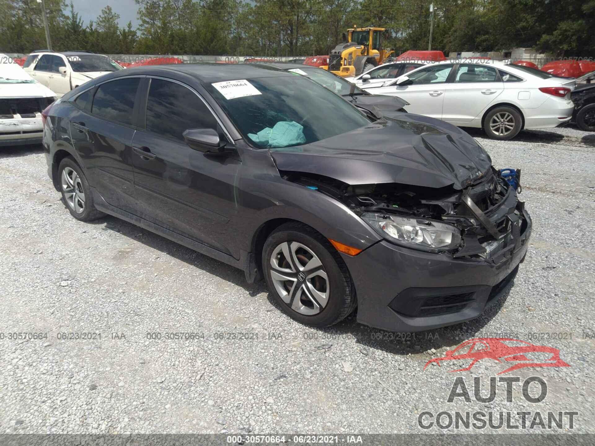 HONDA CIVIC SEDAN 2017 - 19XFC2F54HE007679