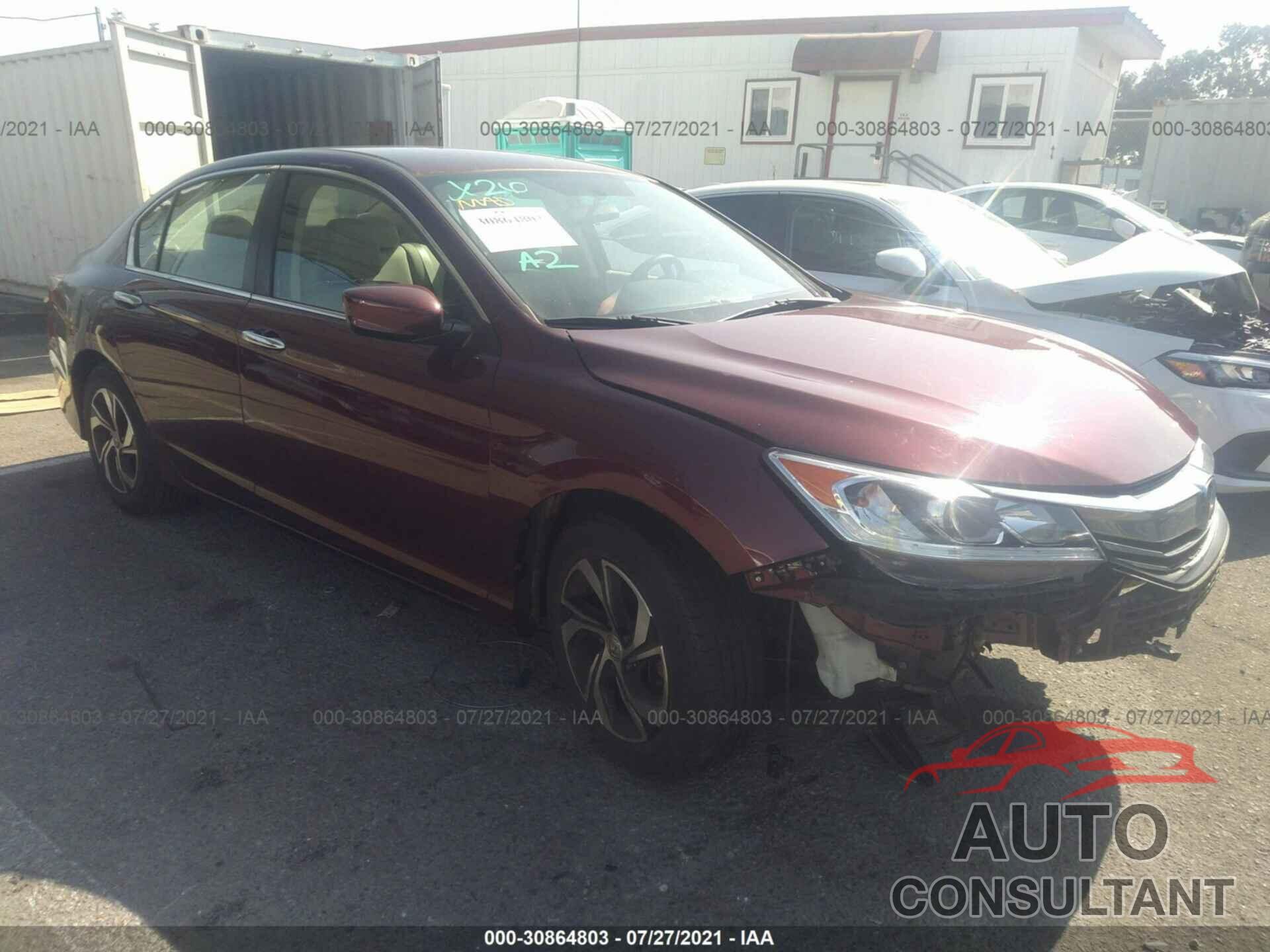 HONDA ACCORD SEDAN 2016 - 1HGCR2F34GA230758