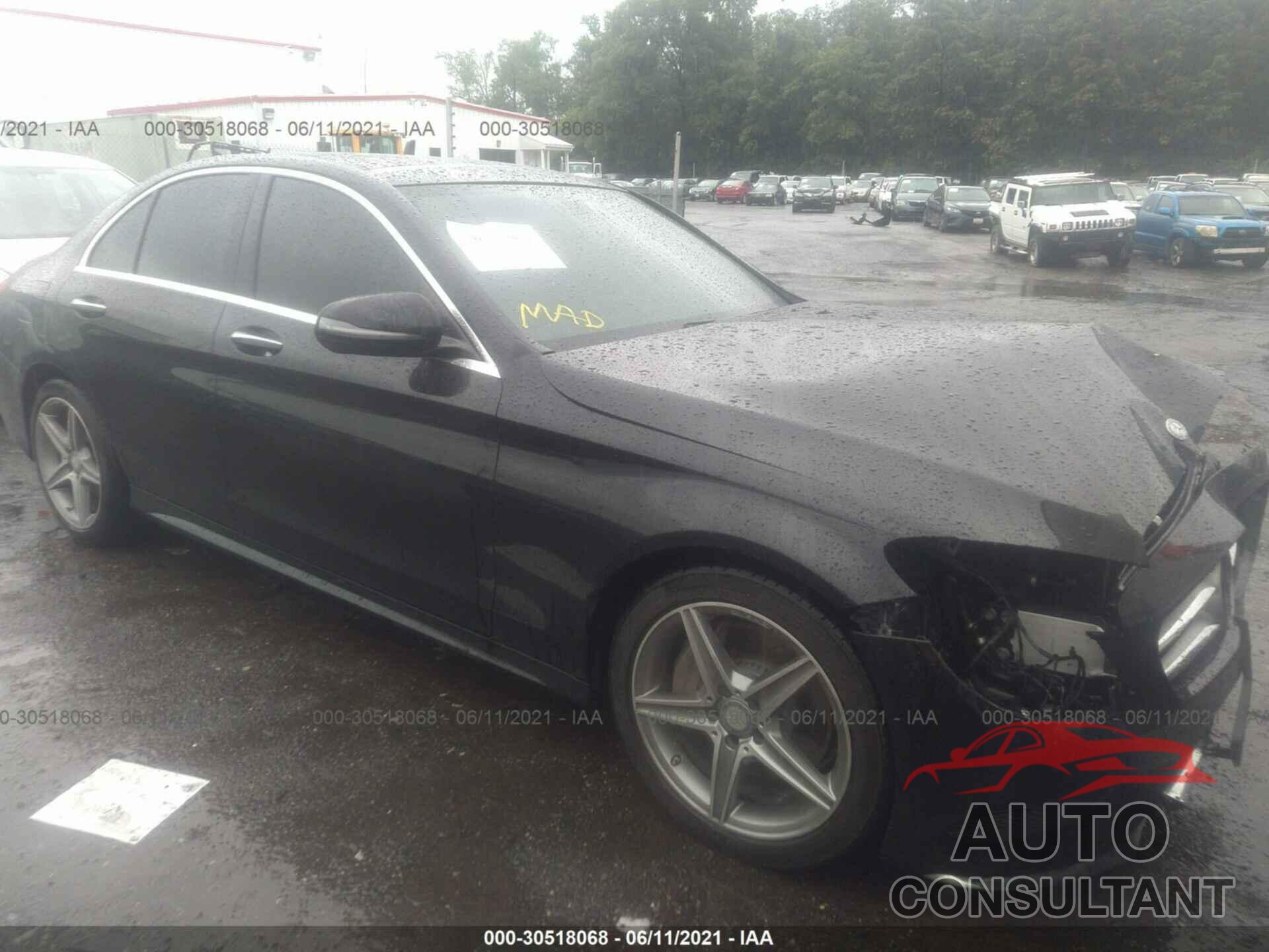 MERCEDES-BENZ C-CLASS 2016 - 55SWF4KB2GU176153