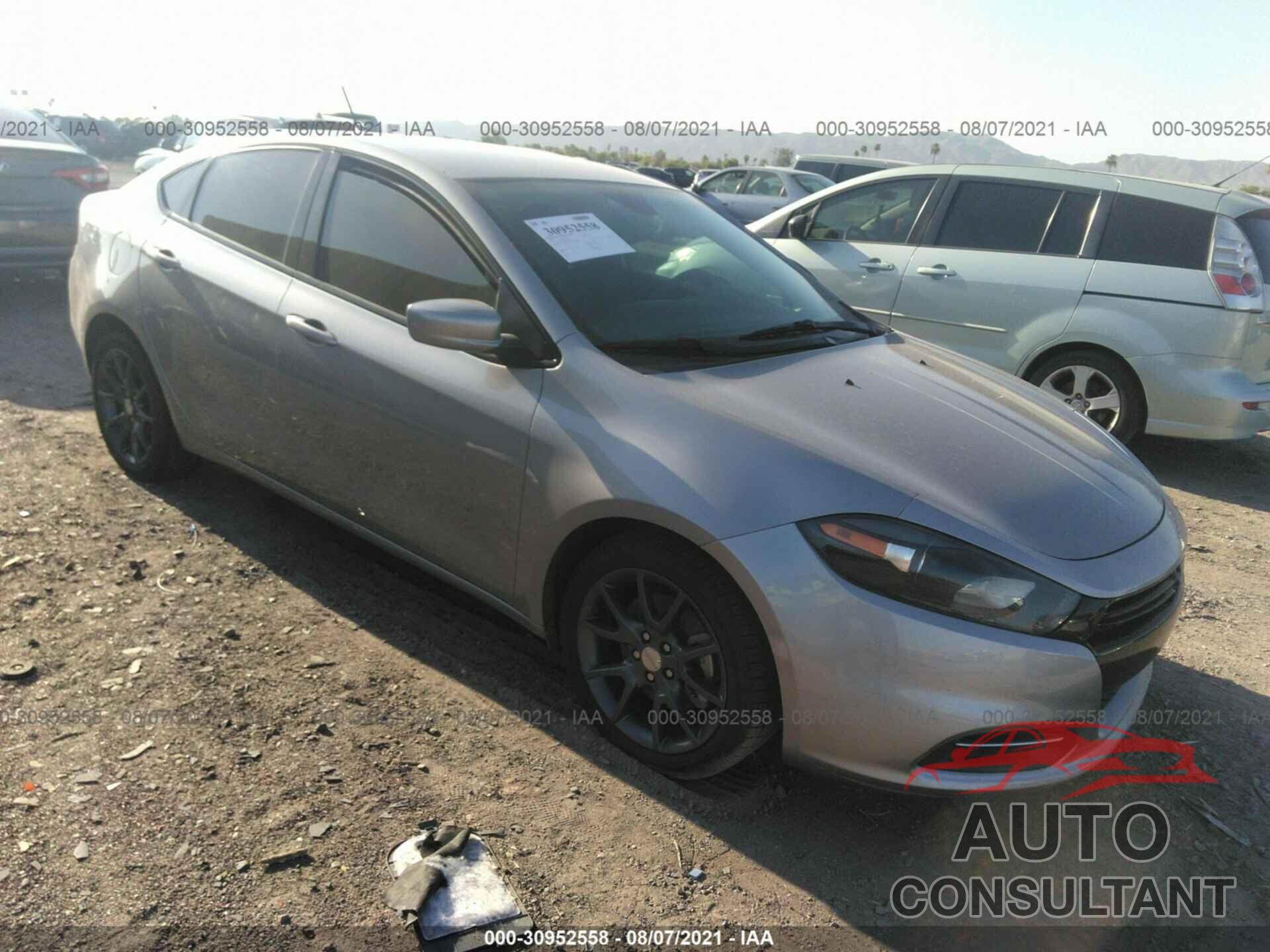 DODGE DART 2016 - 1C3CDFAA5GD585130