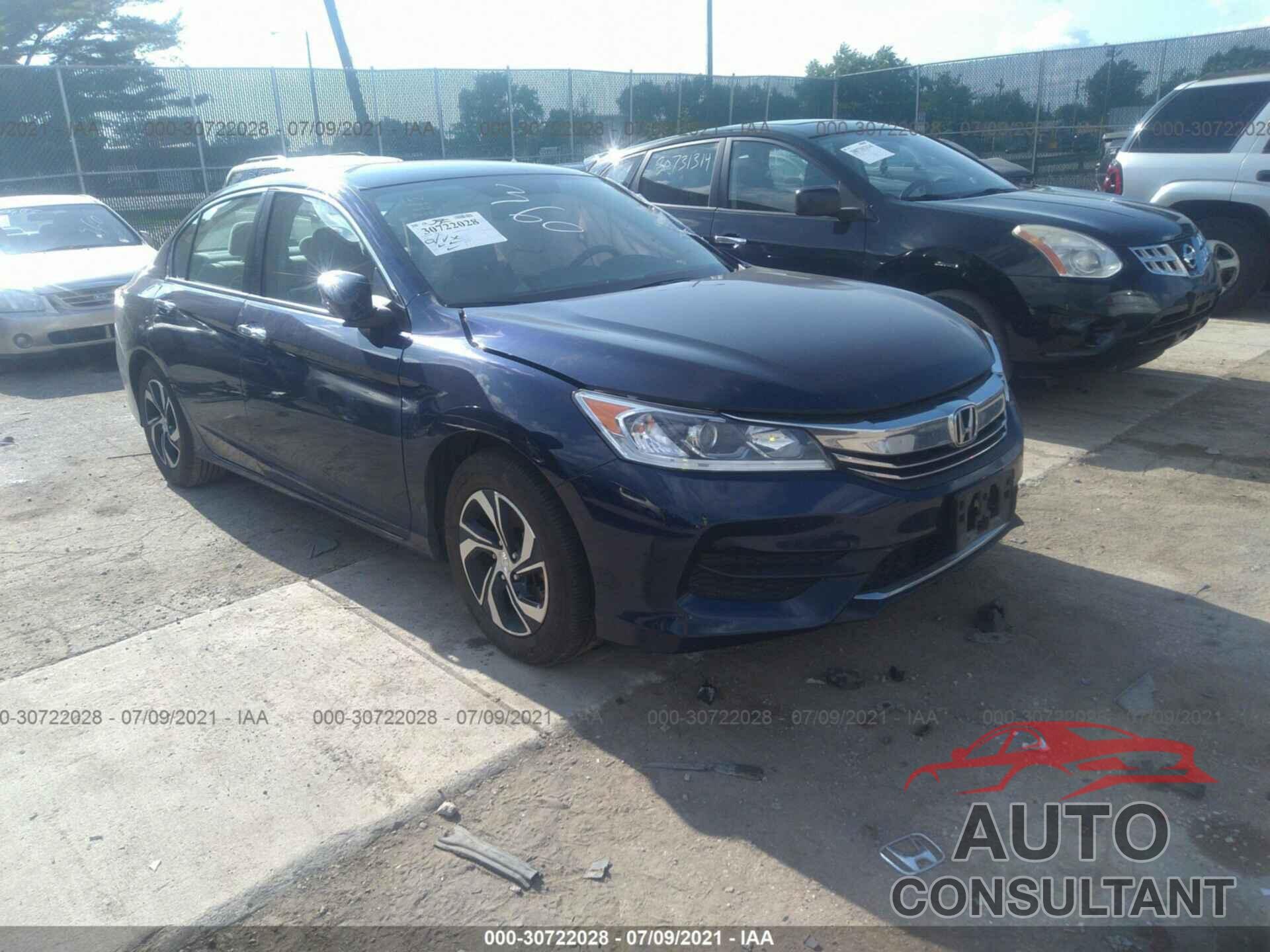 HONDA ACCORD SEDAN 2016 - 1HGCR2F37GA159376