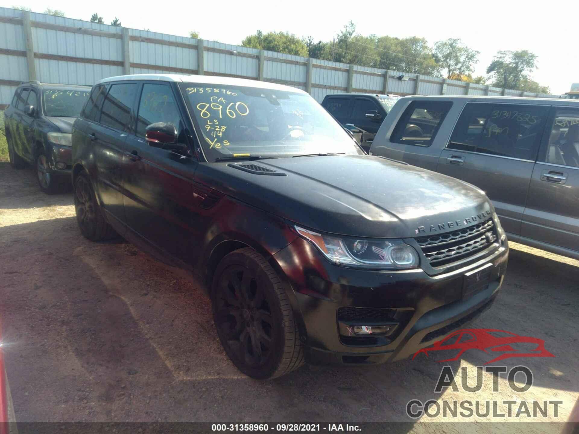 LAND ROVER RANGE ROVER SPORT 2017 - SALWR2FE5HA132166