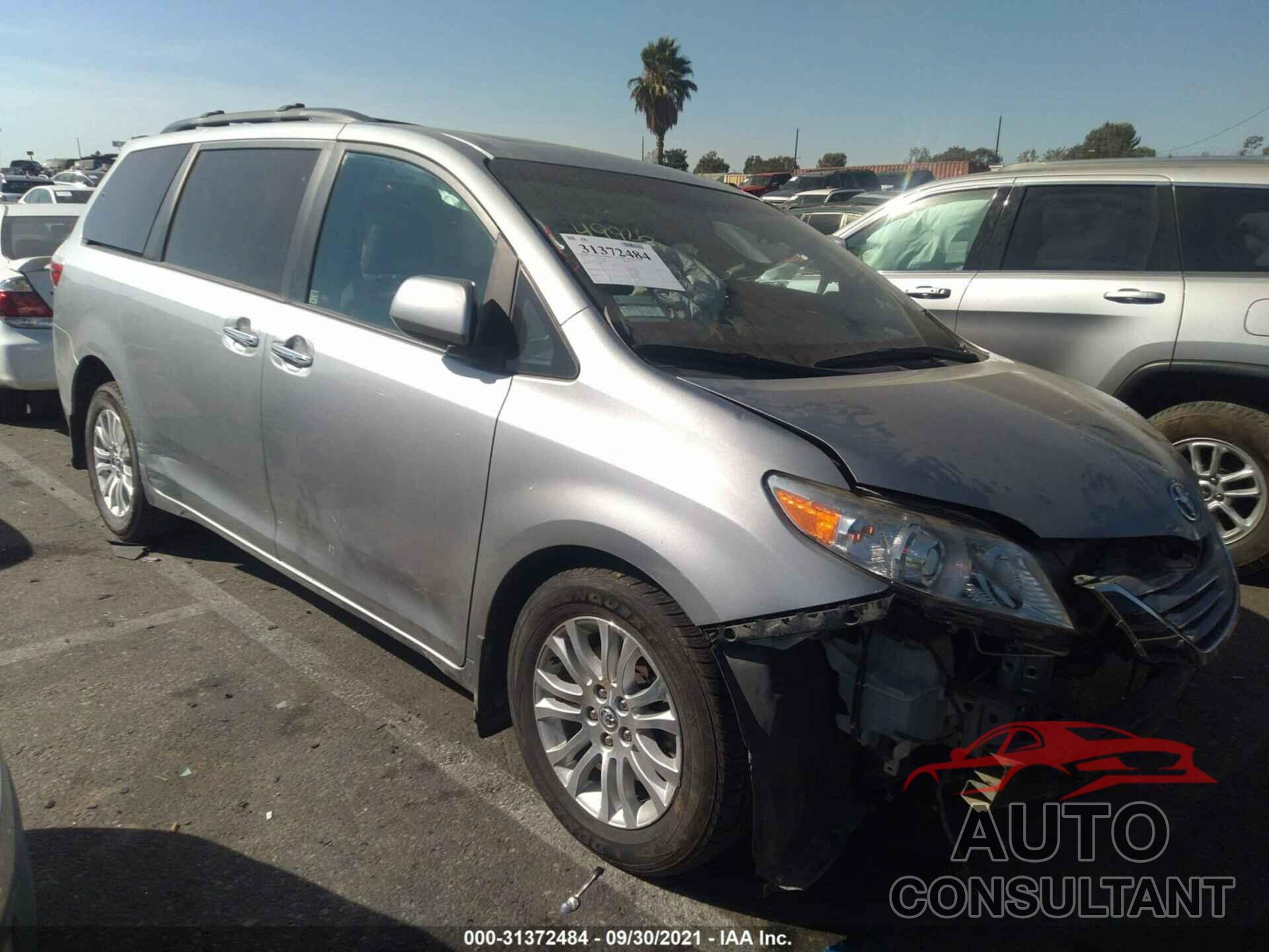 TOYOTA SIENNA 2017 - 5TDYZ3DC4HS840385