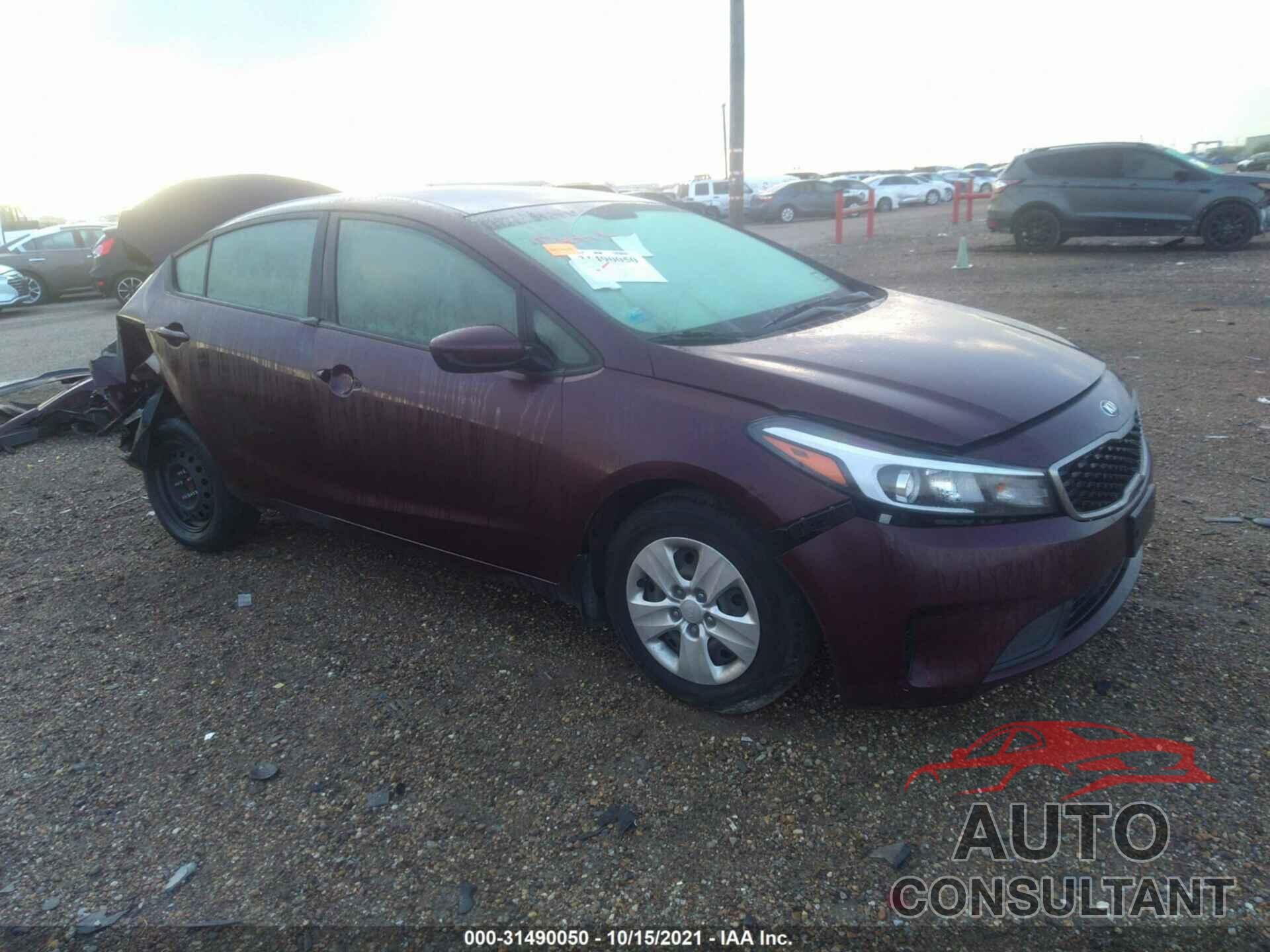 KIA FORTE 2018 - 3KPFK4A76JE165146