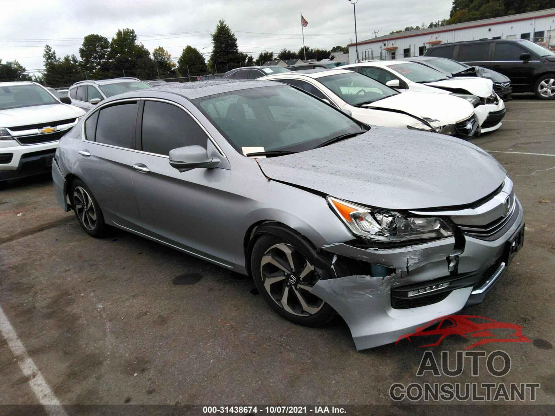 HONDA ACCORD SEDAN 2016 - 1HGCR2F82GA122294