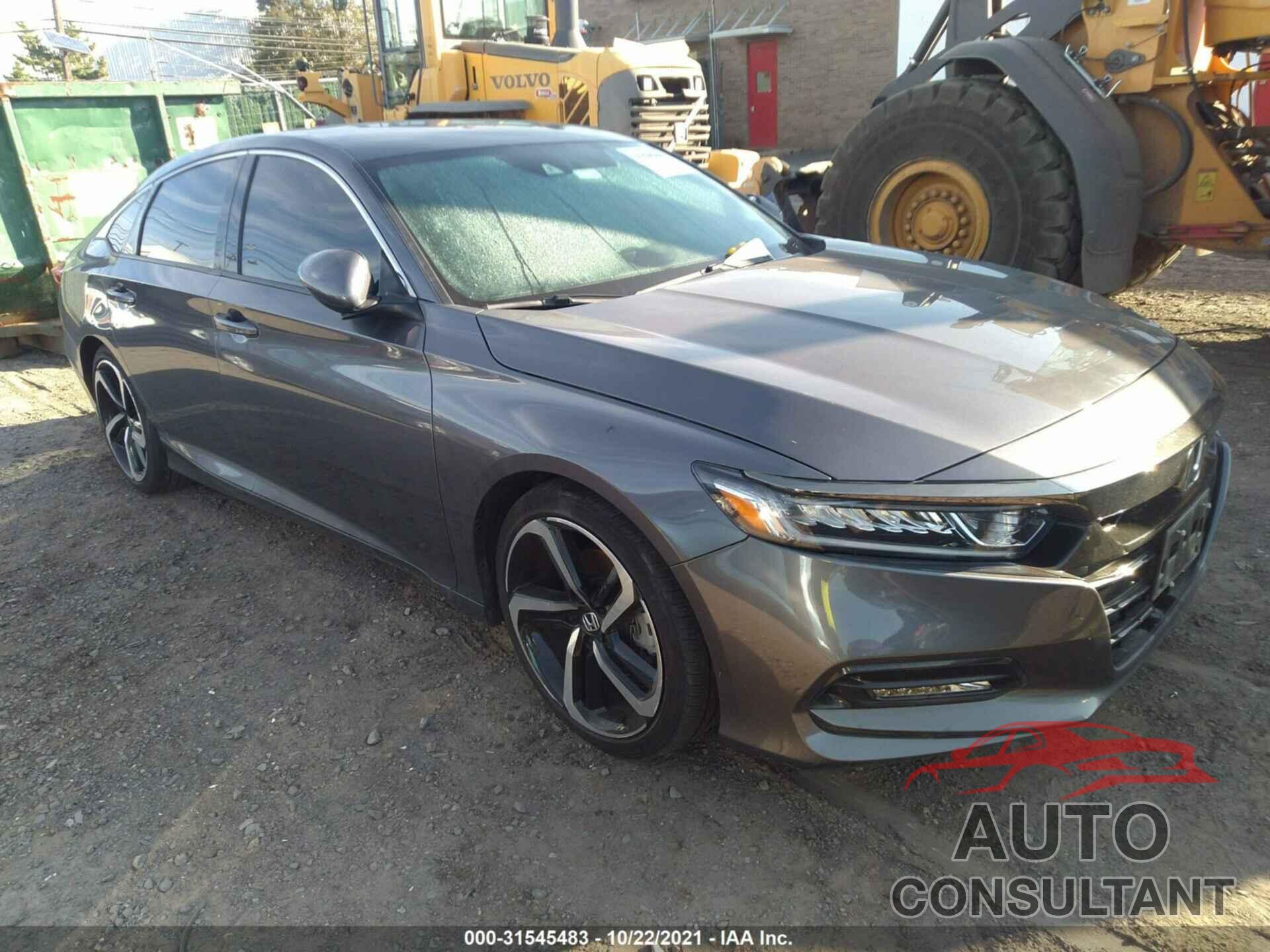 HONDA ACCORD SEDAN 2019 - 1HGCV1F38KA013695