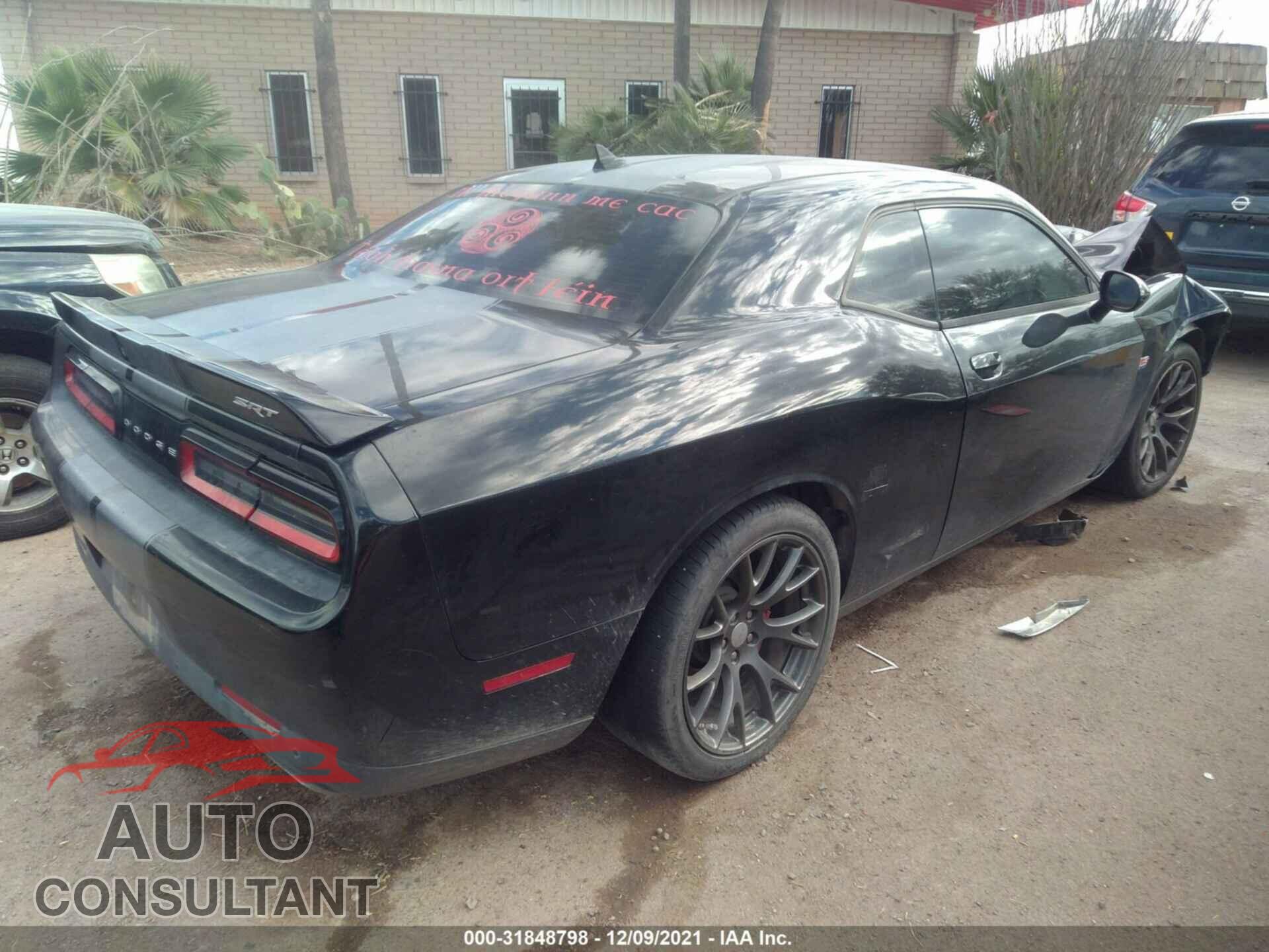 DODGE CHALLENGER 2016 - 2C3CDZDJ7GH167961