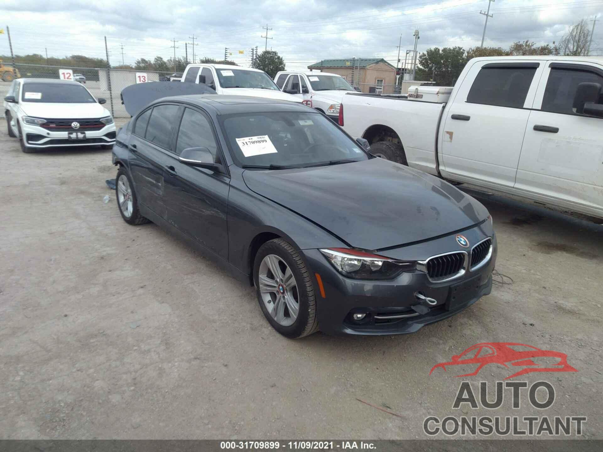 BMW 3 SERIES 2016 - WBA8E9G52GNU29239