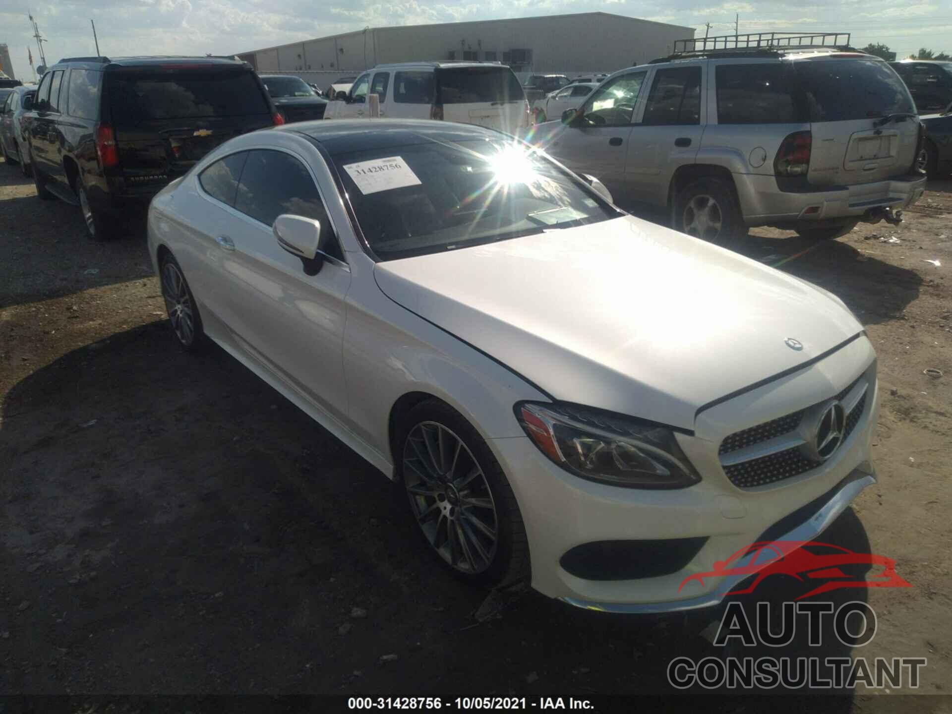 MERCEDES-BENZ C-CLASS 2017 - WDDWJ4JB3HF378729