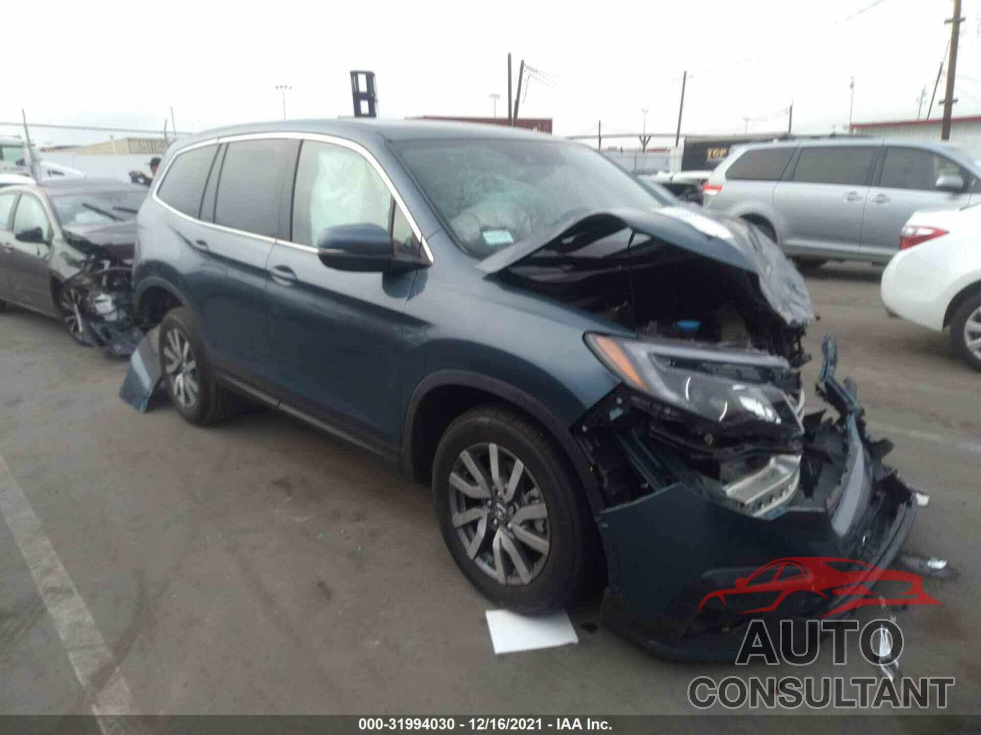 HONDA PILOT 2021 - 5FNYF5H37MB008018