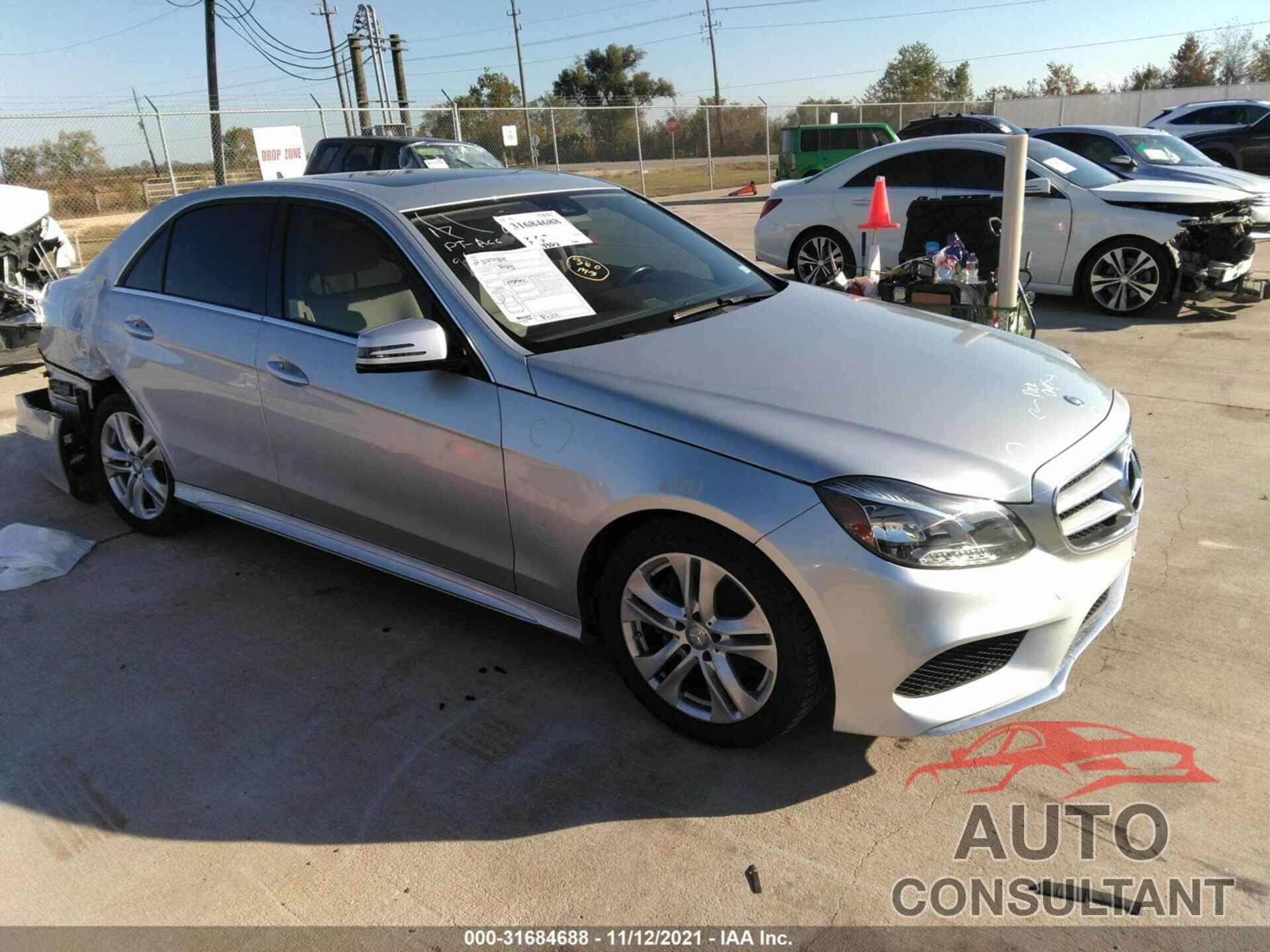 MERCEDES-BENZ E-CLASS 2016 - WDDHF5KB7GB227641