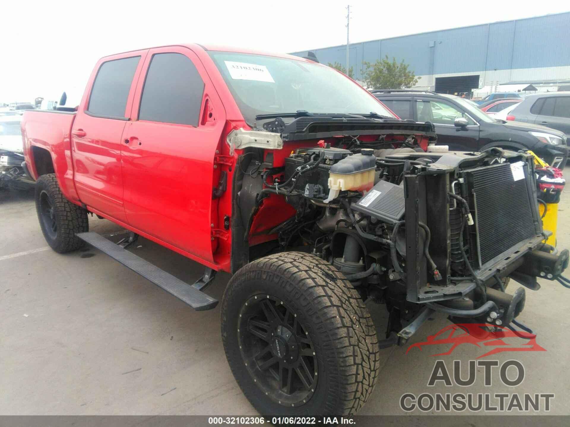 CHEVROLET SILVERADO 1500 2017 - 3GCUKREC4HG385511