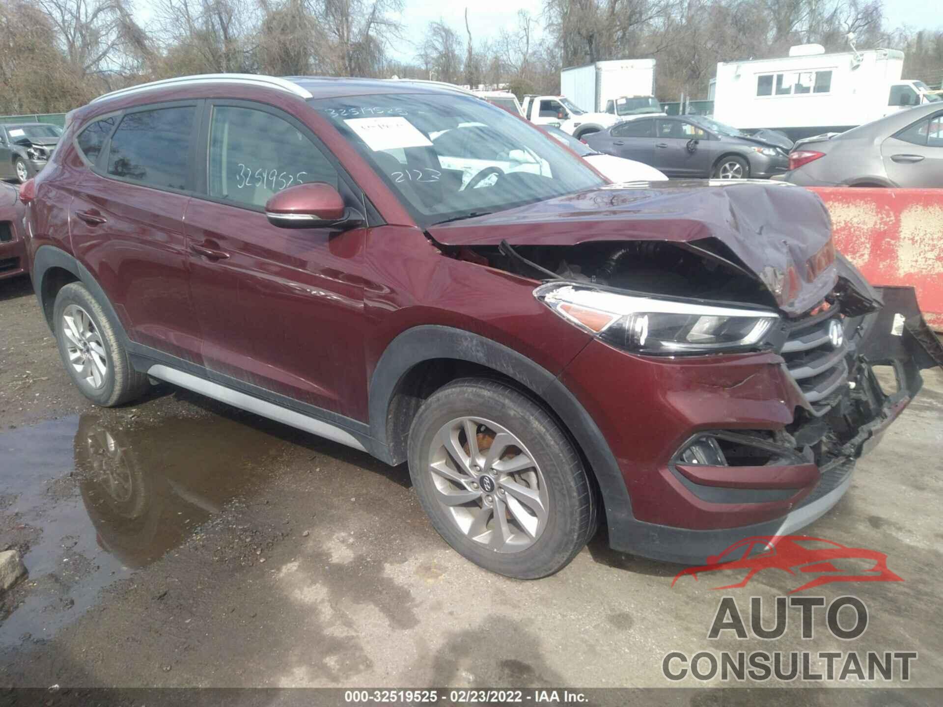 HYUNDAI TUCSON 2017 - KM8J33A22HU405127