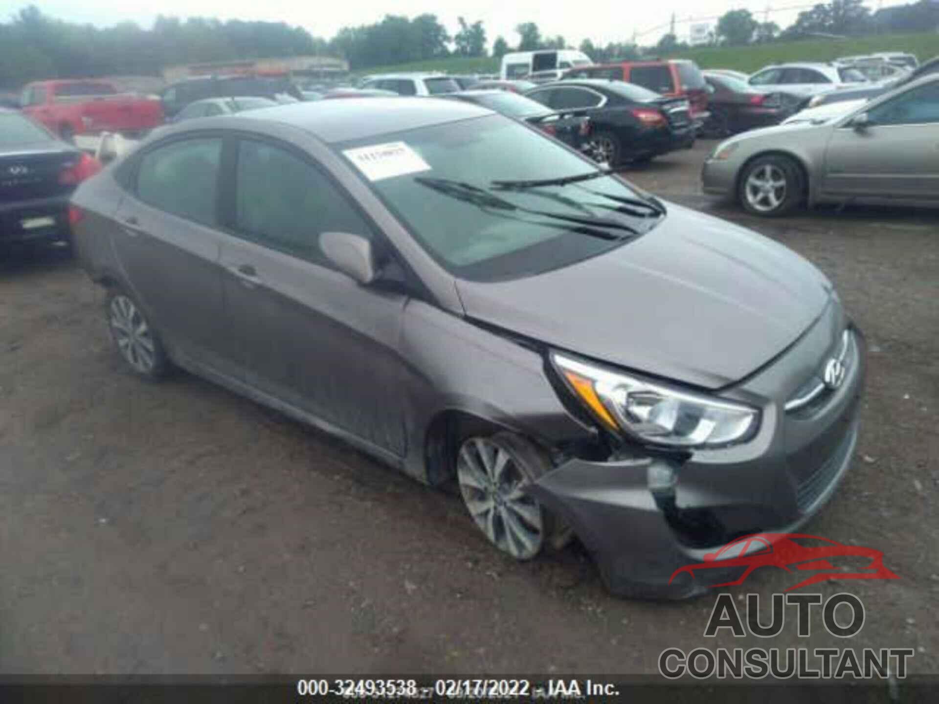 HYUNDAI ACCENT 2017 - KMHCT4AE6HU357186