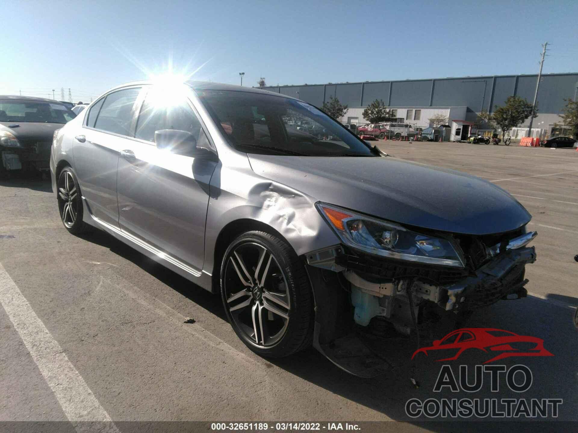 HONDA ACCORD SEDAN 2016 - 1HGCR2F59GA034445