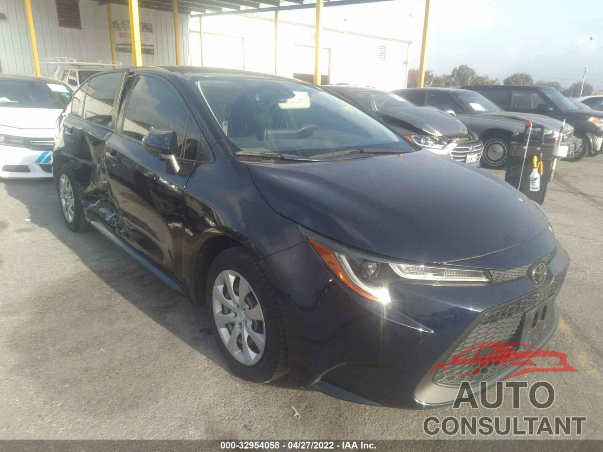 TOYOTA COROLLA 2020 - JTDEPRAE3LJ004008