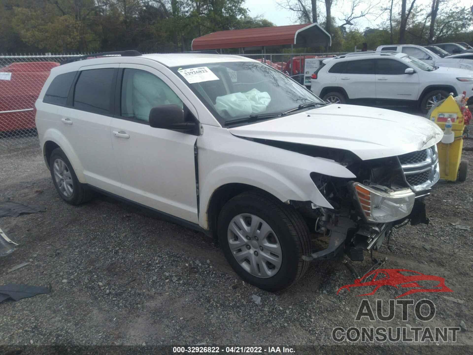 DODGE JOURNEY 2018 - 3C4PDCAB7JT309621