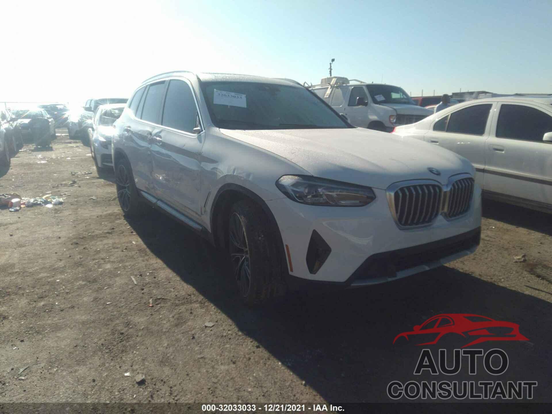 BMW X3 2022 - 5UX53DP04N9K26439