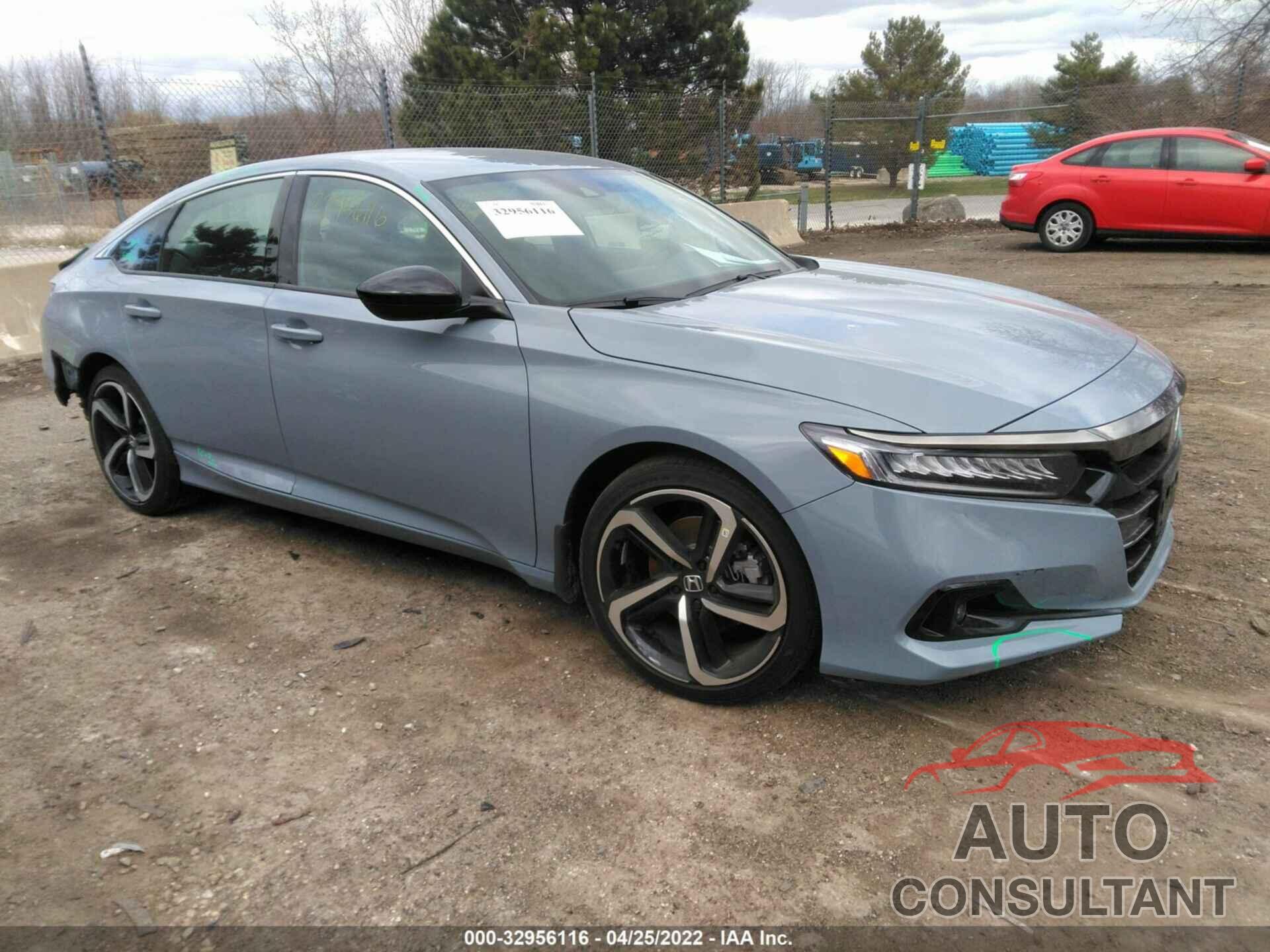 HONDA ACCORD SEDAN 2022 - 1HGCV1F31NA022386