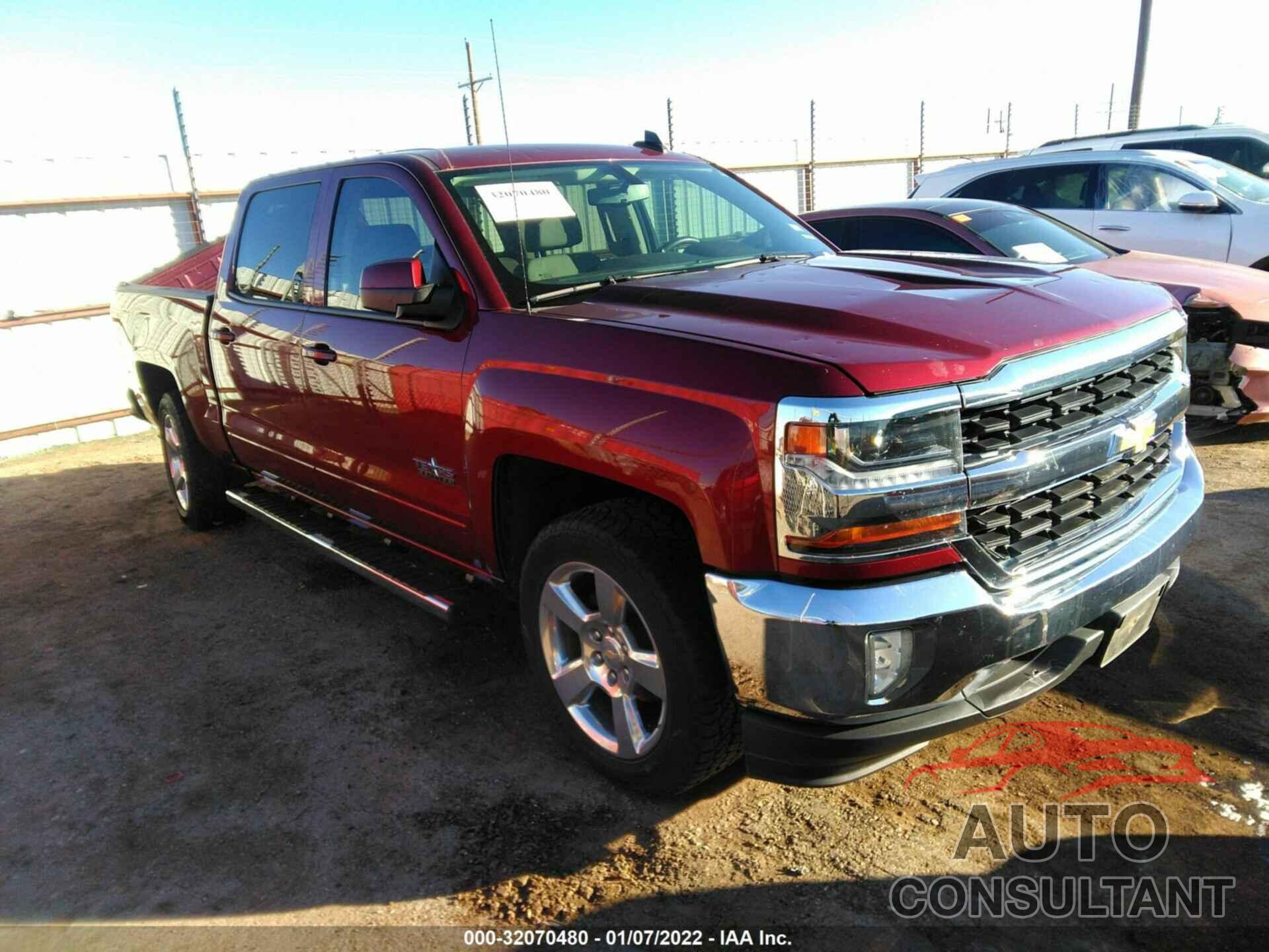 CHEVROLET SILVERADO 1500 2017 - 3GCPCREC3HG267623