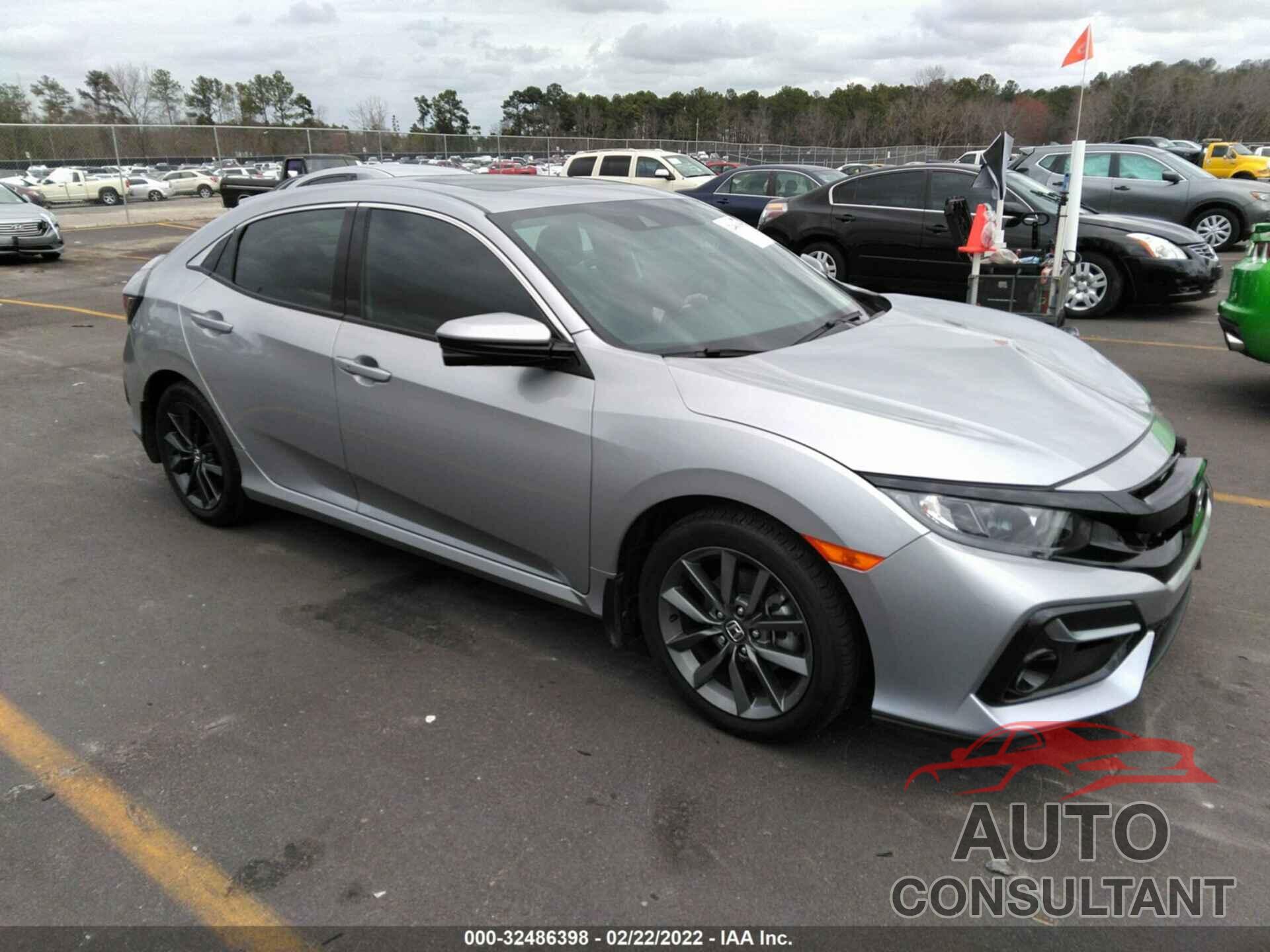 HONDA CIVIC HATCHBACK 2020 - SHHFK7H80LU220010