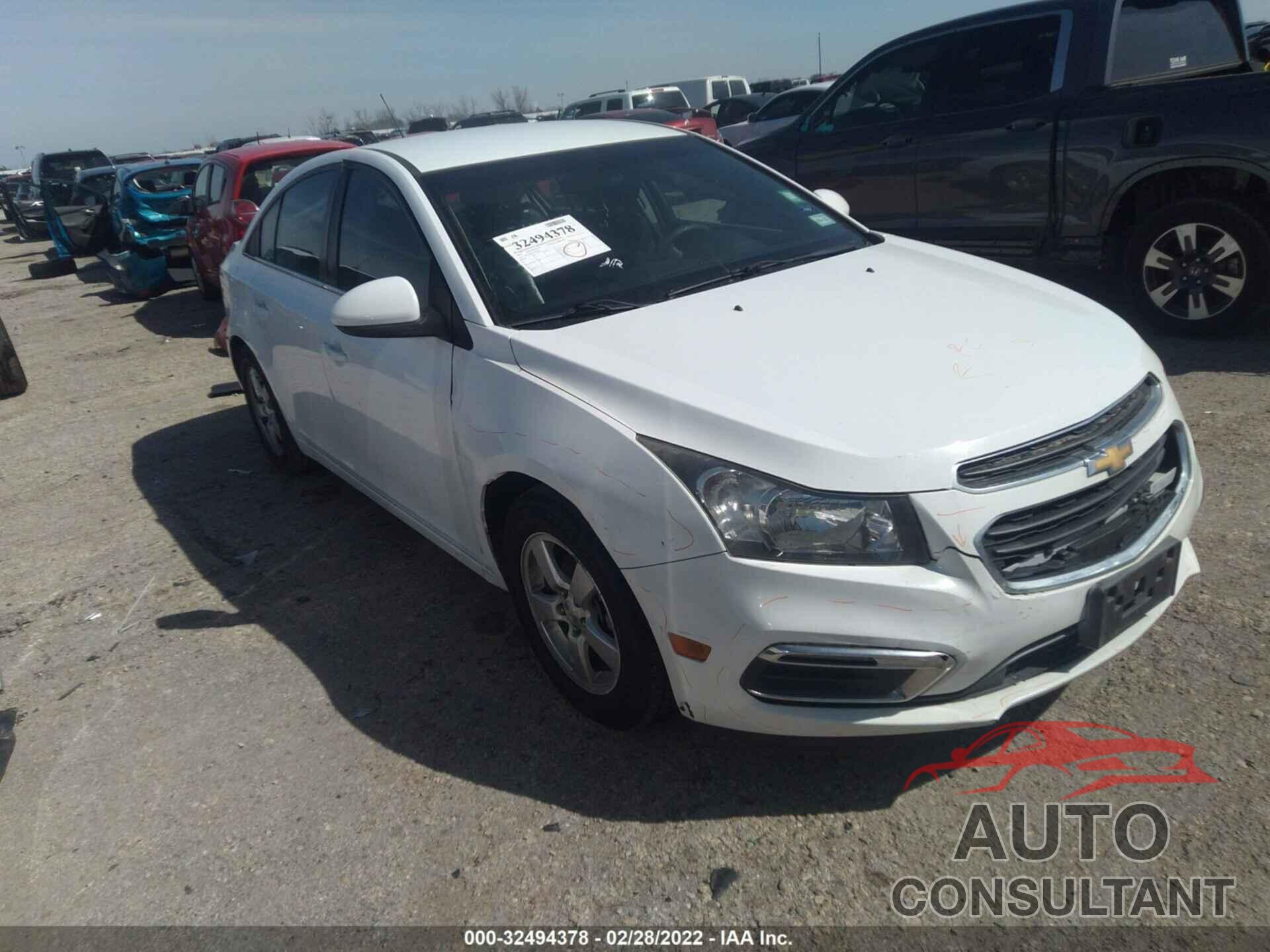 CHEVROLET CRUZE LIMITED 2016 - 1G1PE5SB3G7186509