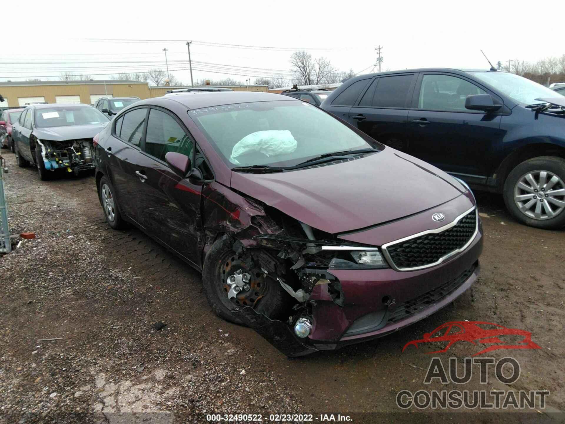 KIA FORTE 2018 - 3KPFK4A72JE168674