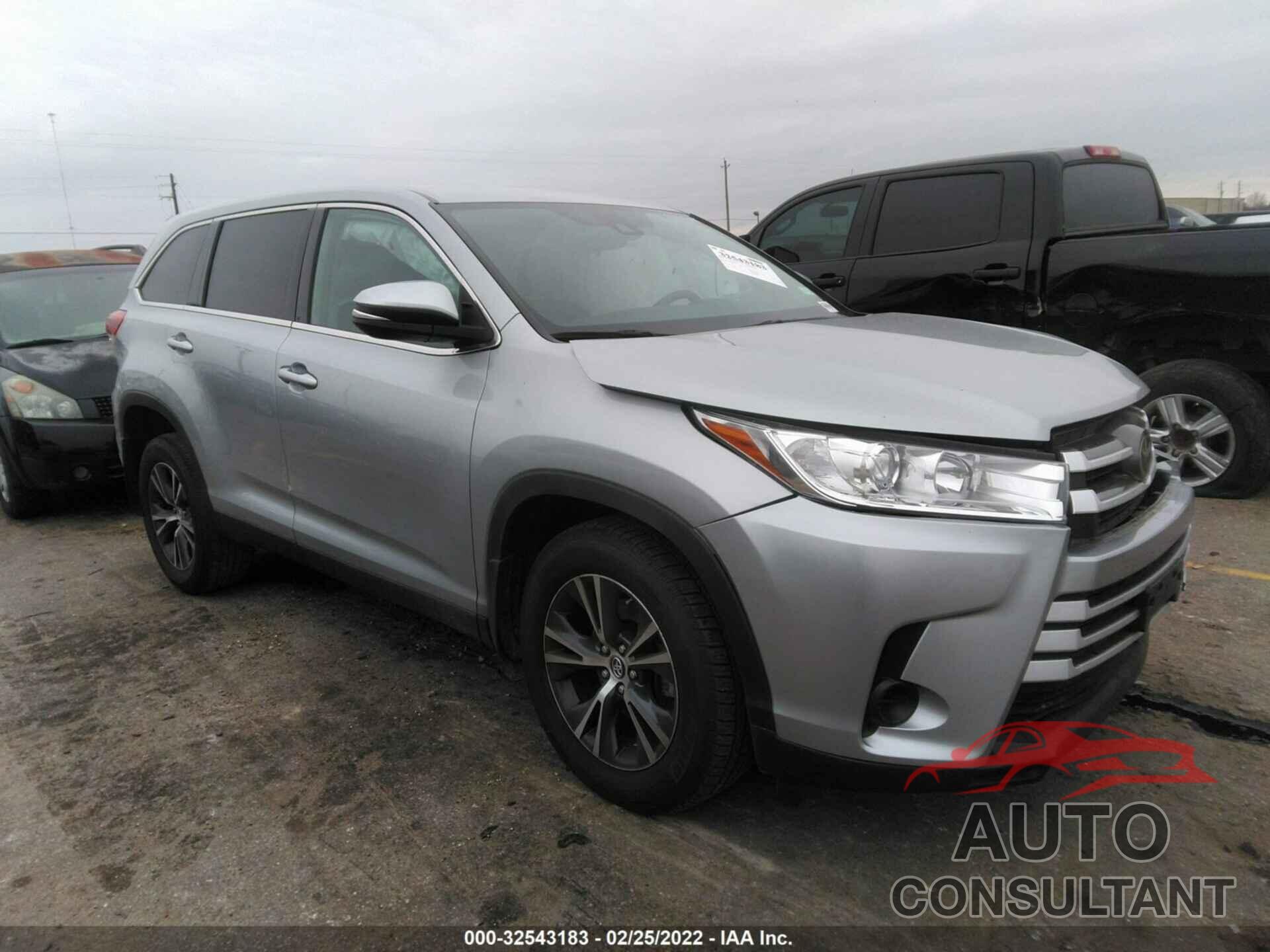TOYOTA HIGHLANDER 2019 - 5TDBZRFH7KS938318