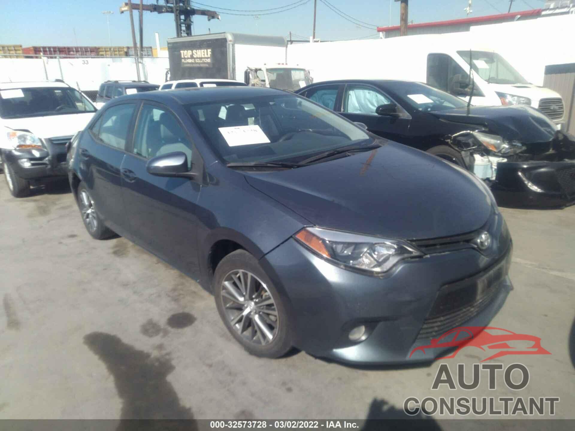 TOYOTA COROLLA 2016 - 5YFBURHE0GP435702