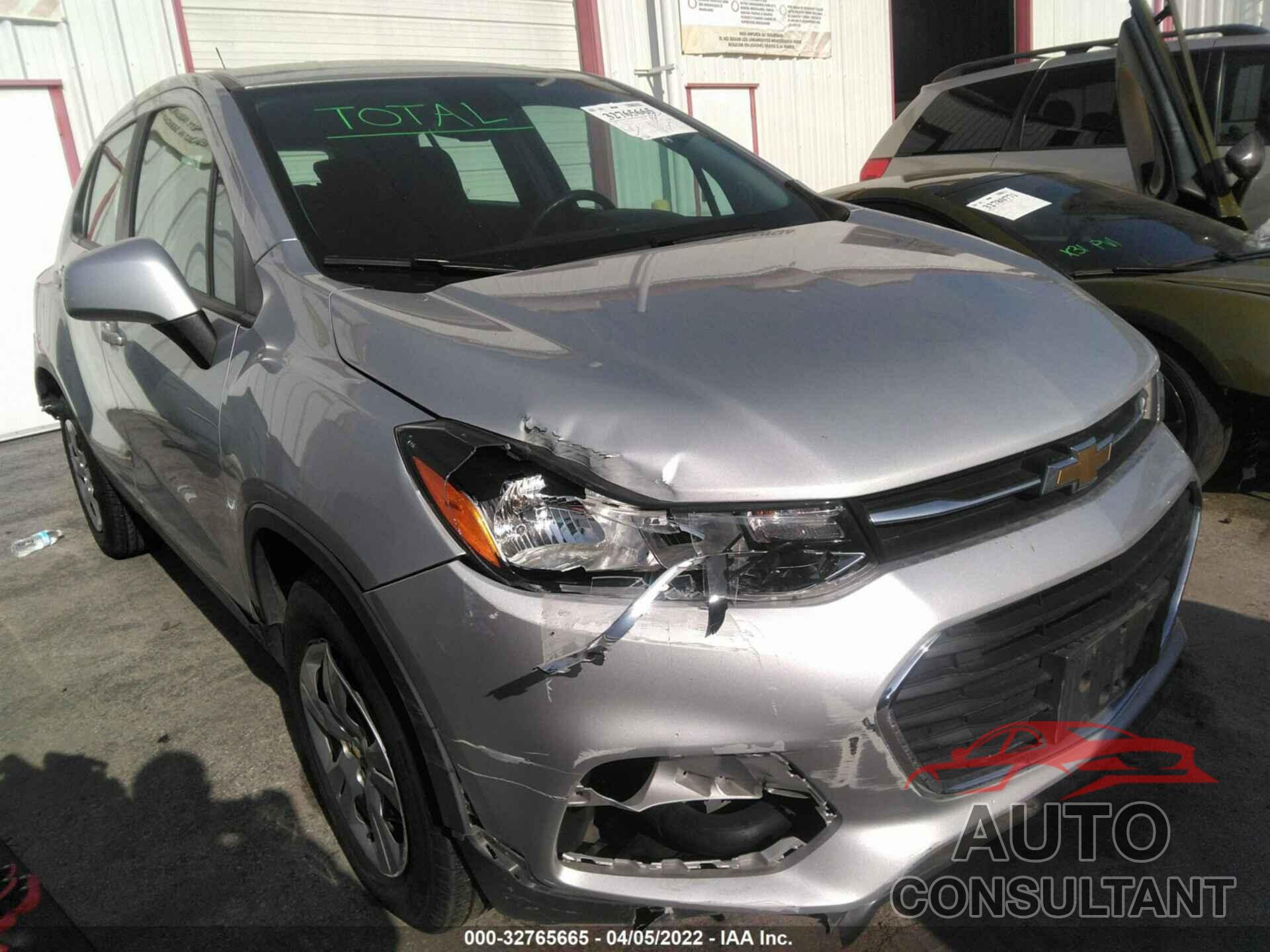 CHEVROLET TRAX 2018 - 3GNCJKSB6JL286808