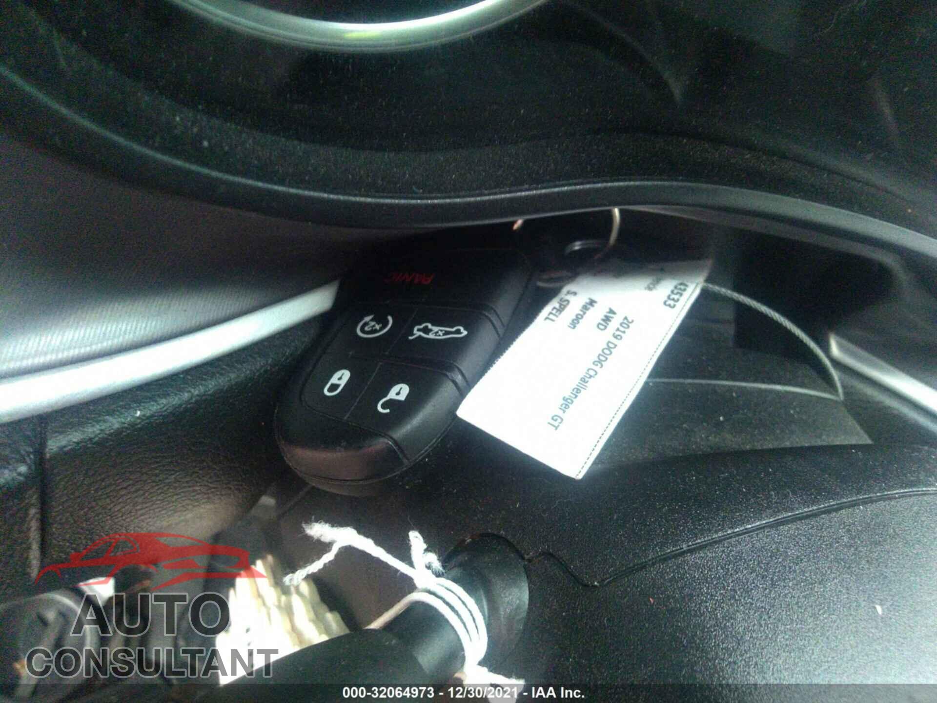 DODGE CHALLENGER 2019 - 2C3CDZAG1KH729161