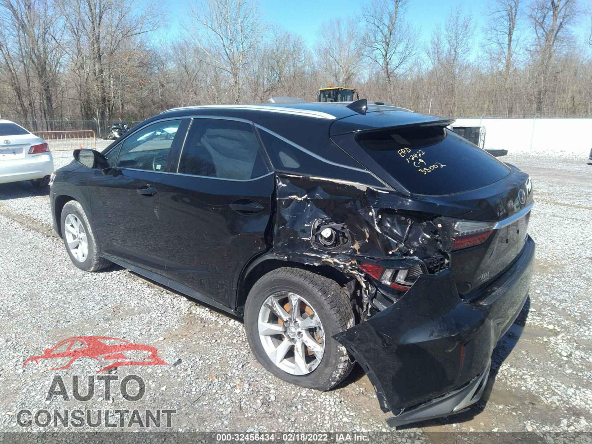 LEXUS RX 2017 - 2T2BZMCA5HC067796