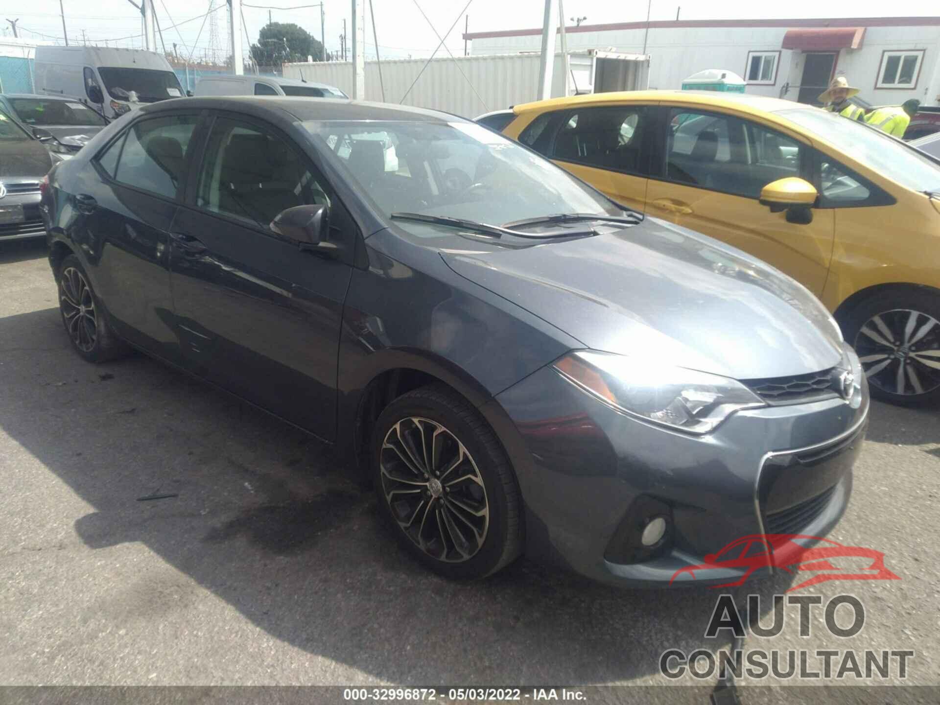 TOYOTA COROLLA 2016 - 5YFBURHE6GP425496